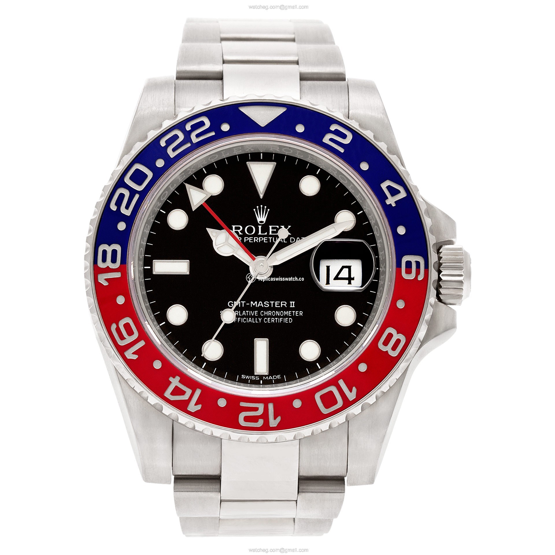 Rolex 116719 GMT-Master II Automatic Male 18k White Gold Watches Rolex 116719 GMT-Master II Automatic Male 18k White Gold Watches