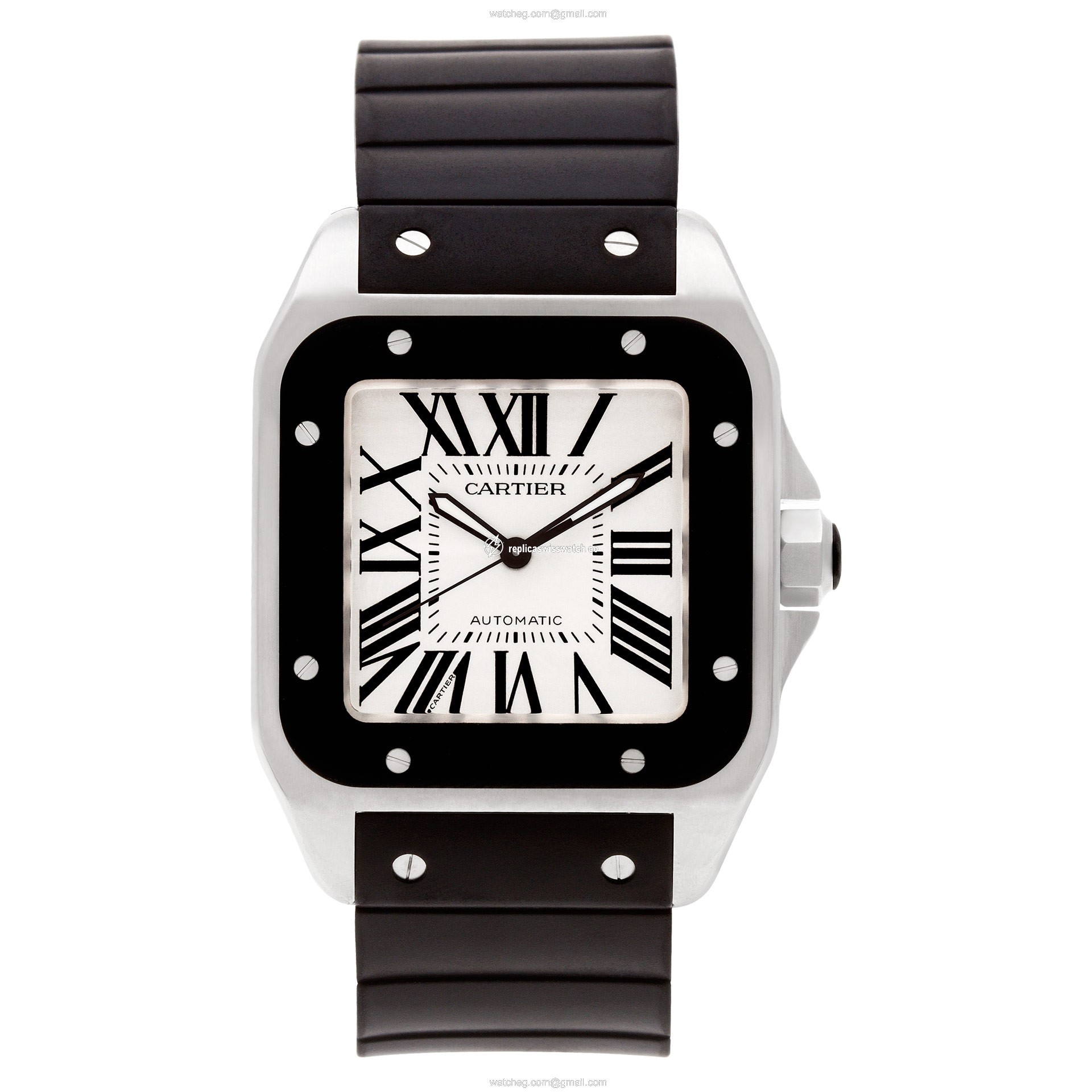 Cartier W20121U2 Santos 100 Automatic Male Stainless Steel Watches Cartier W20121U2 Santos 100 Automatic Male Stainless Steel Watches