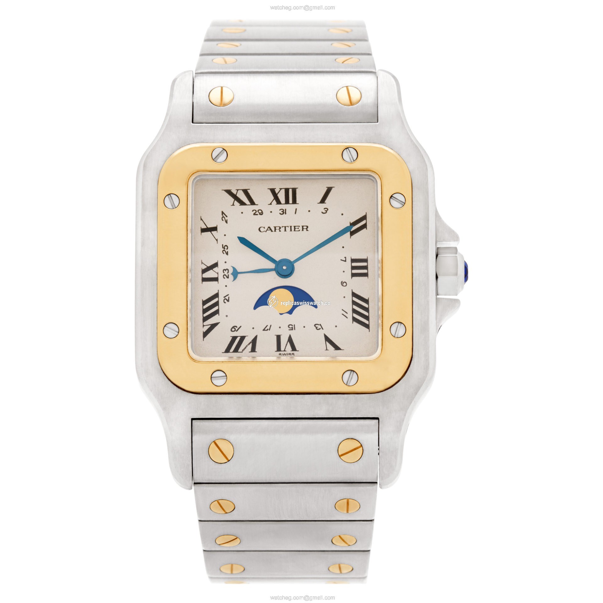 Cartier 119901 Santos Quartz Male Stainless Steel Watches Cartier 119901 Santos Quartz Male Stainless Steel Watches