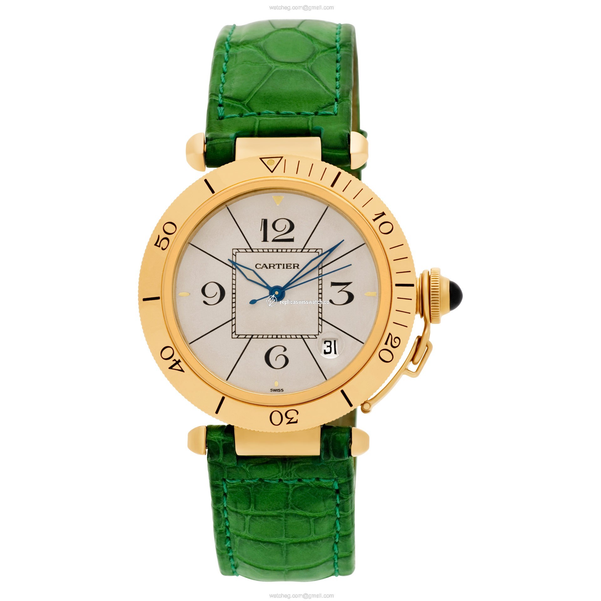 Cartier 1020 1 Pasha 38mm Automatic Female 18k yellow gold Watches Cartier 1020 1 Pasha 38mm Automatic Female 18k yellow gold Watches