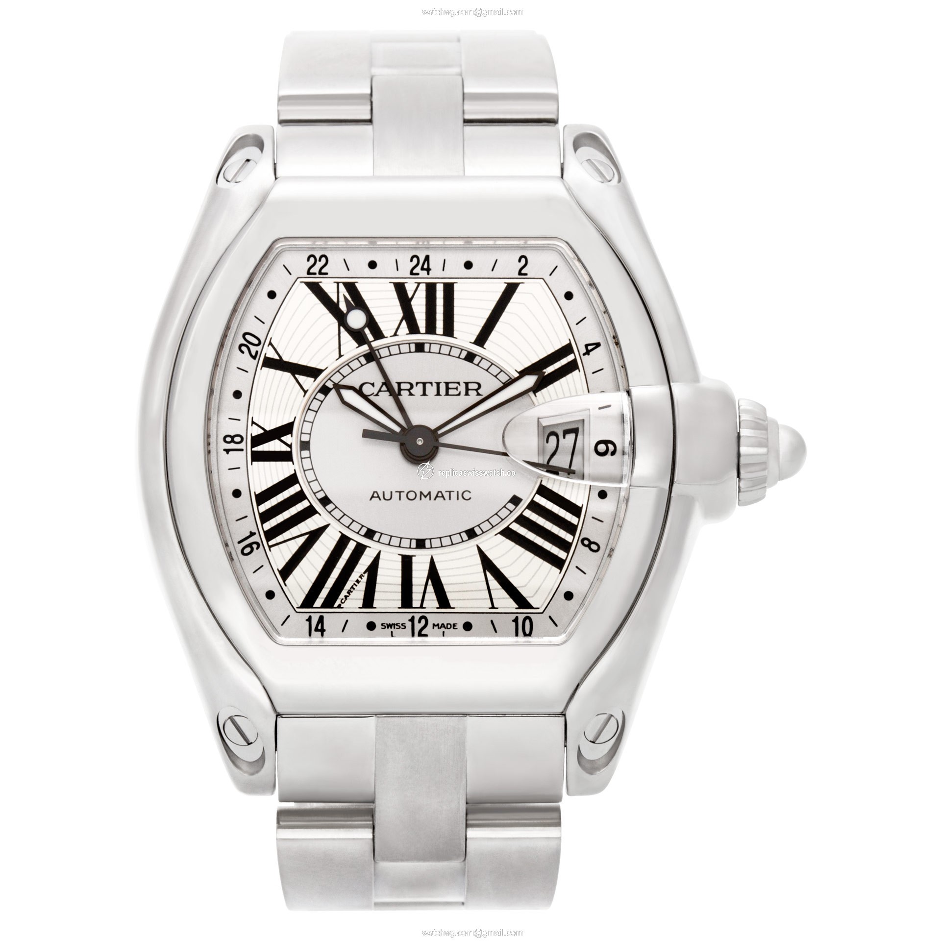 Cartier W62032X6 Roadster Automatic Male Stainless Steel Watches Cartier W62032X6 Roadster Automatic Male Stainless Steel Watches