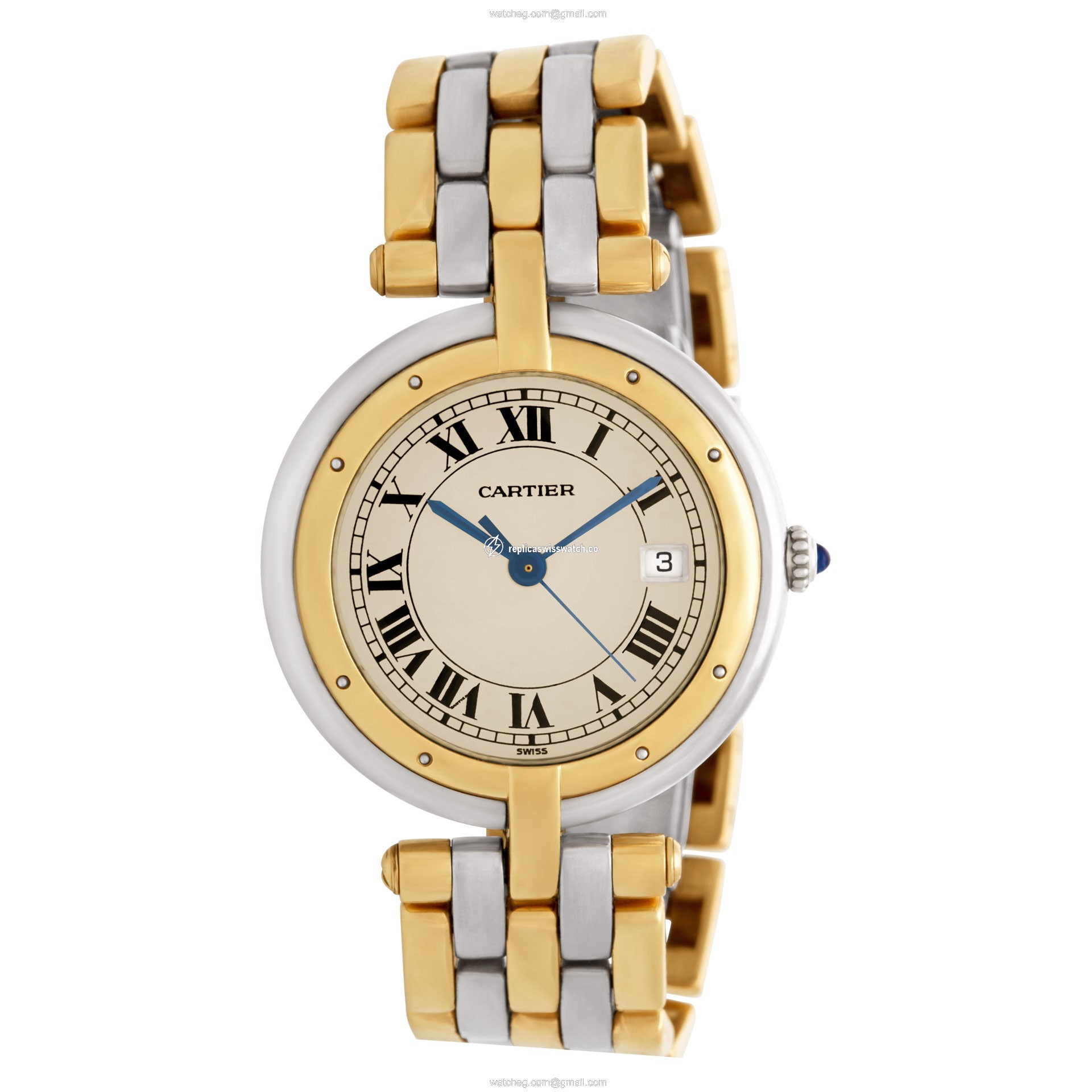 Cartier 839643226 VLC Quartz Male 18k gold & Stainless Steel Watches Cartier 839643226 VLC Quartz Male 18k gold & Stainless Steel Watches