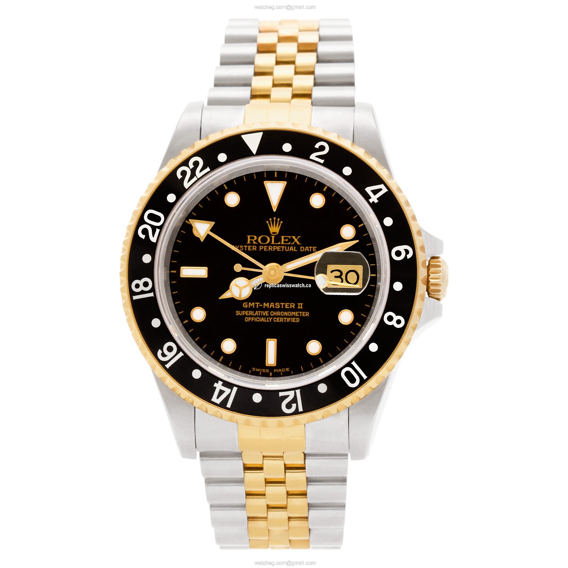 Rolex 16713 GMT-Master II Automatic Male Stainless Steel Watches Rolex 16713 GMT-Master II Automatic Male Stainless Steel Watches