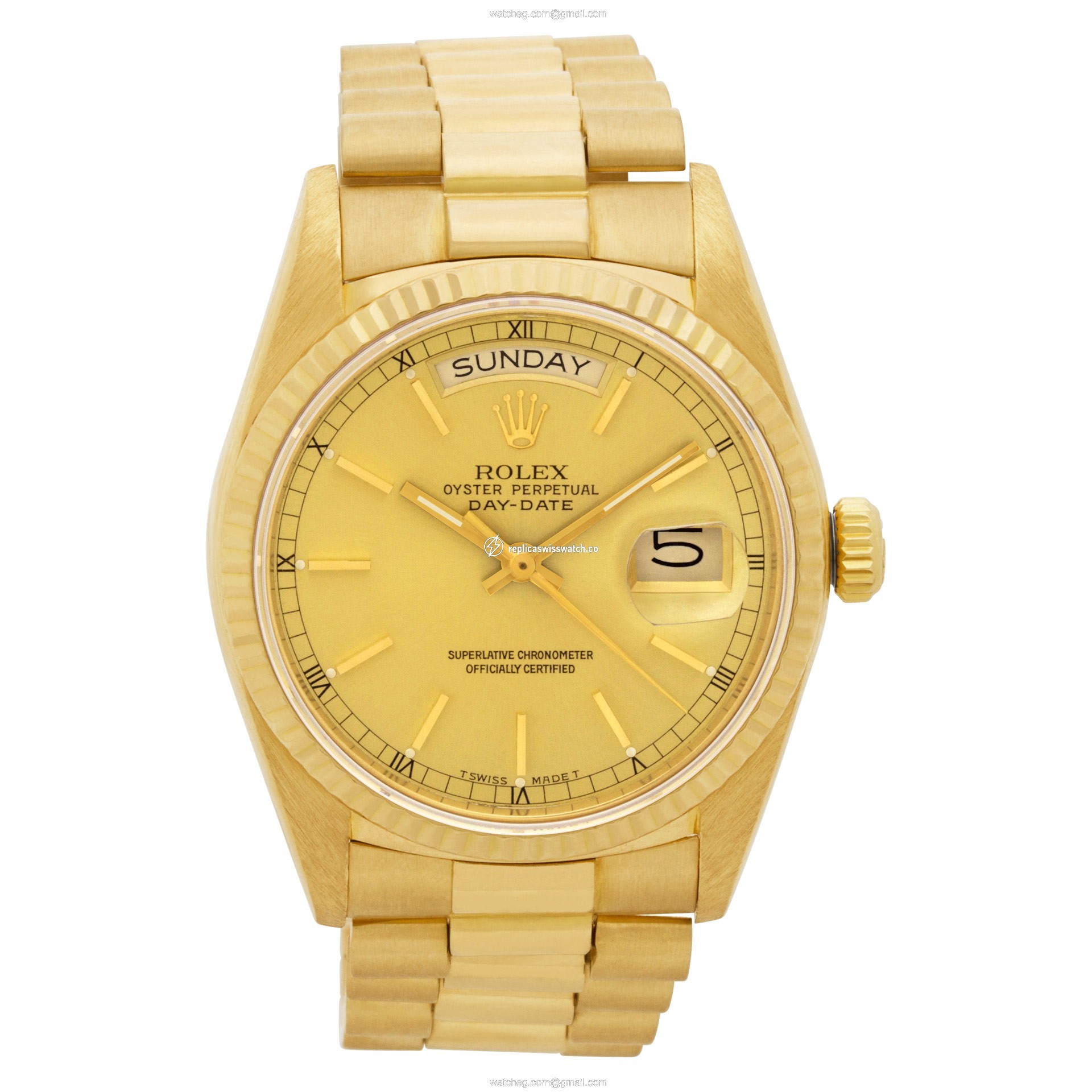 Rolex 18038 Day-Date Automatic Male 18k yellow gold Watches Rolex 18038 Day-Date Automatic Male 18k yellow gold Watches