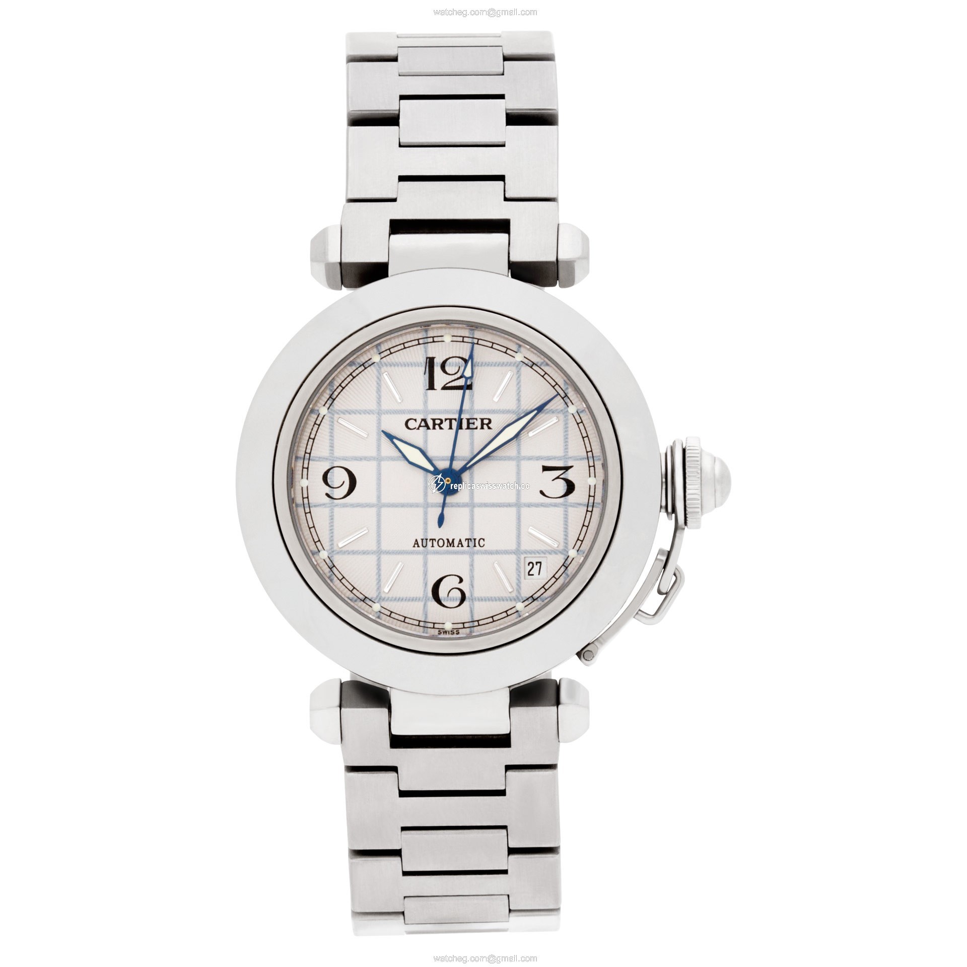 Cartier W31076M7 Pasha C Automatic Unisex Stainless Steel Watches Cartier W31076M7 Pasha C Automatic Unisex Stainless Steel Watches