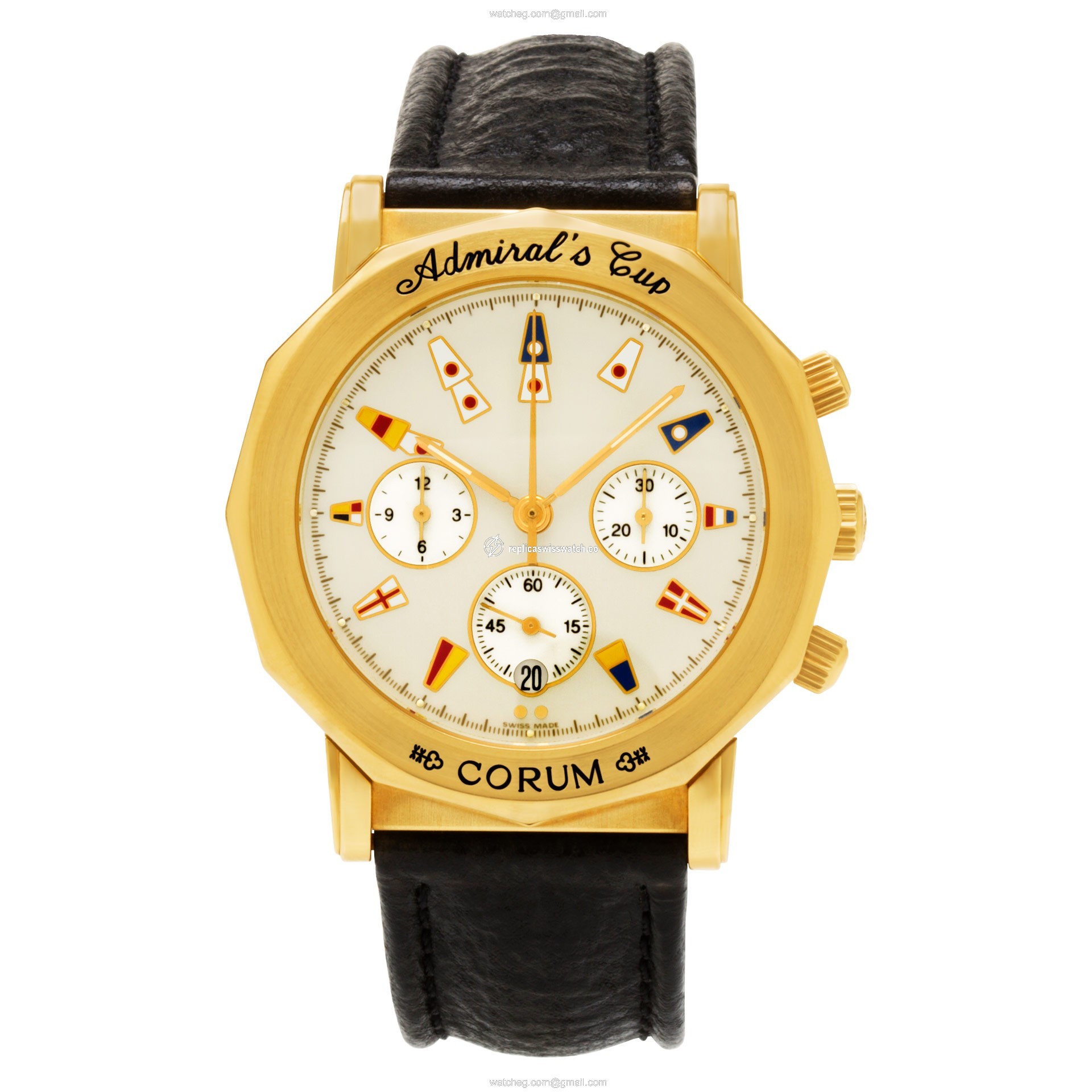 Corum 296.830.56 Admirals Cup Automatic Male 18k yellow gold Watches Corum 296.830.56 Admirals Cup Automatic Male 18k yellow gold Watches