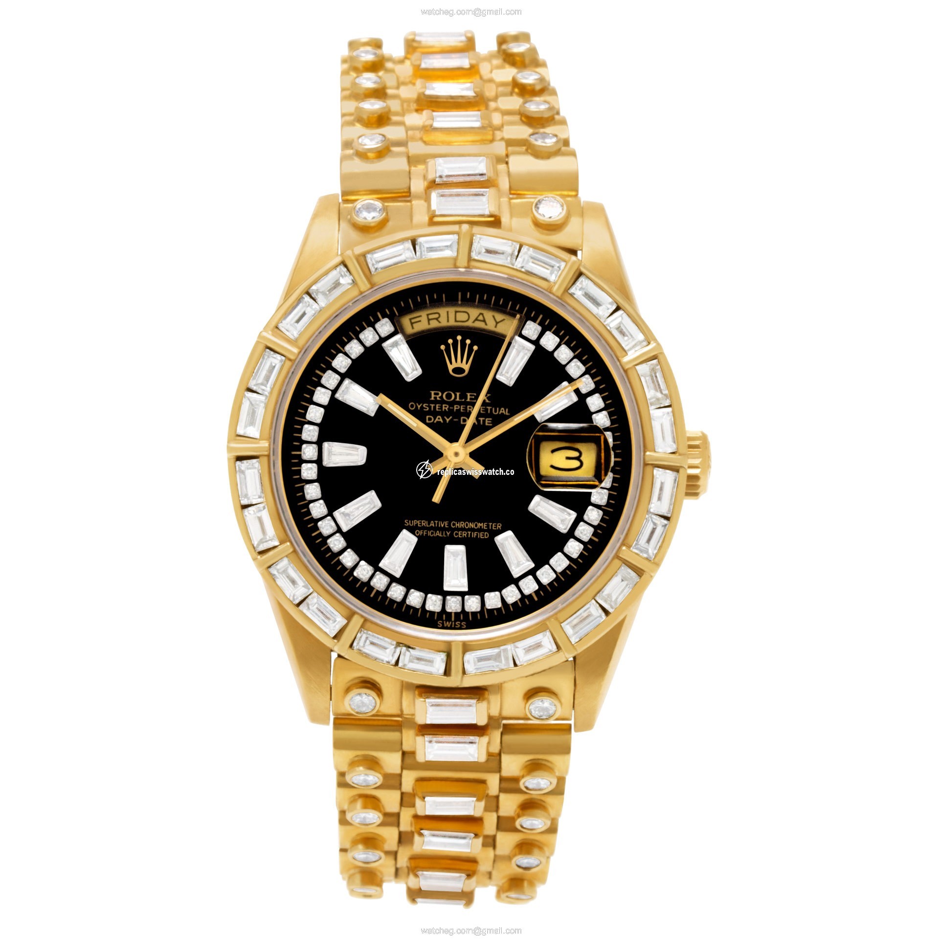 Rolex 18038 Day-Date Automatic Unisex 18k yellow gold Watches Rolex 18038 Day-Date Automatic Unisex 18k yellow gold Watches