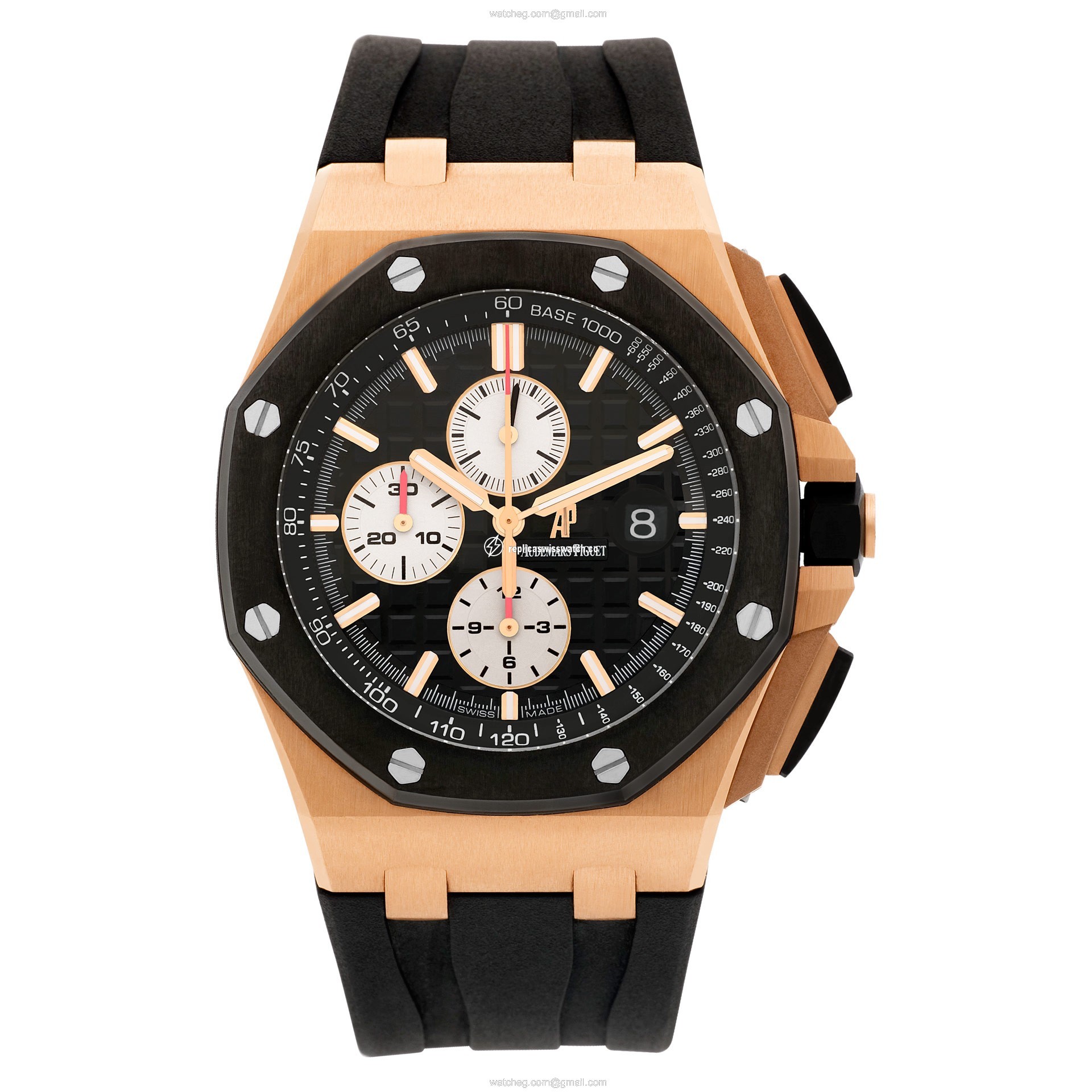 Audemars Piguet 26400RO.OO.a002CA.01 Royal Oak Offshore Automatic Male 18k rose gold Watches Audemars Piguet 26400RO.OO.a002CA.01 Royal Oak Offshore Automatic Male 18k rose gold Watches