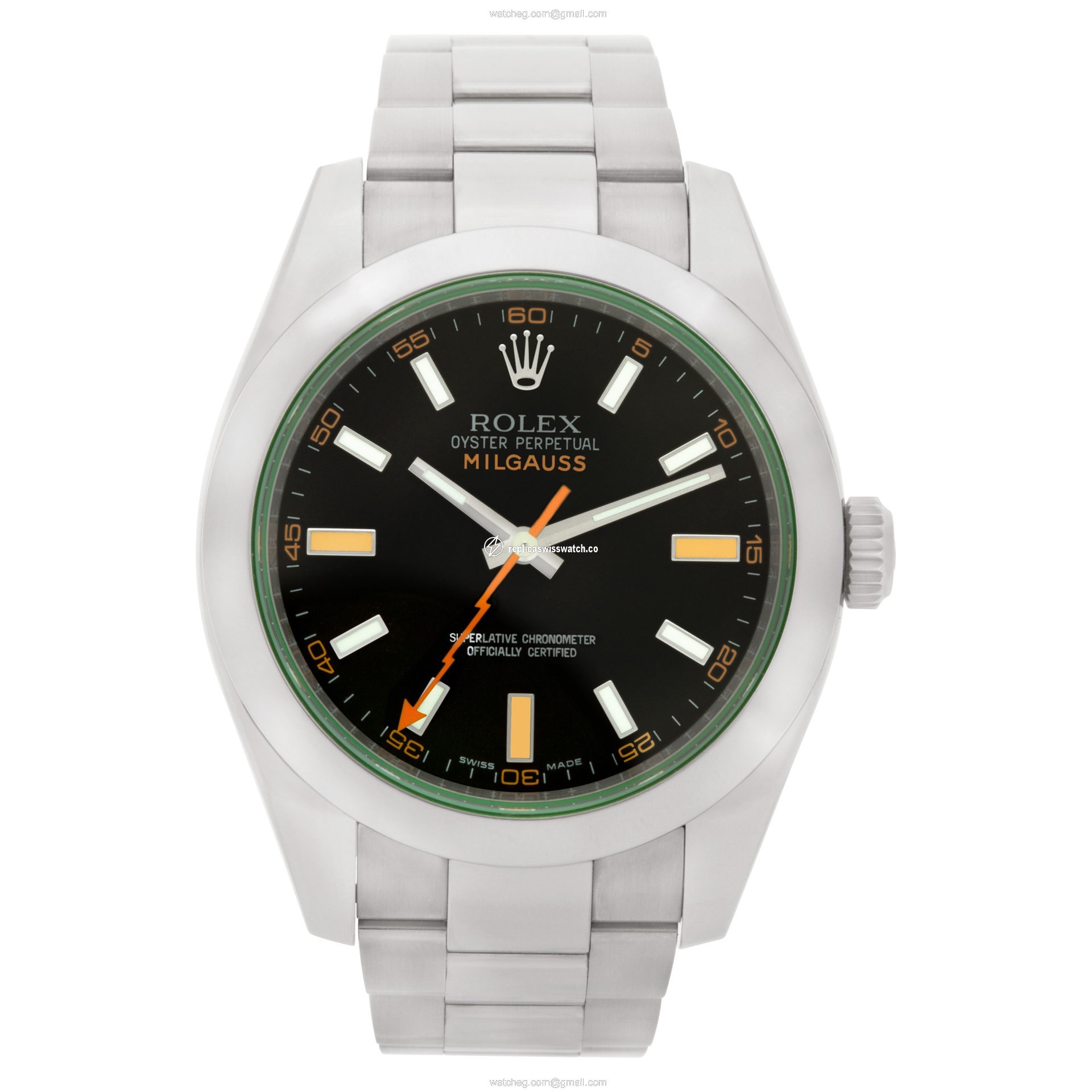 Rolex 116400GV Milgauss Automatic Male Stainless Steel Watches Rolex 116400GV Milgauss Automatic Male Stainless Steel Watches