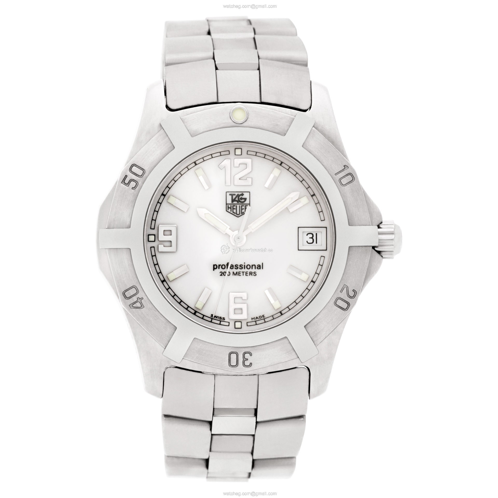 Tag Heuer WN1111 Professional Quartz Male Stainless Steel Watches Tag Heuer WN1111 Professional Quartz Male Stainless Steel Watches