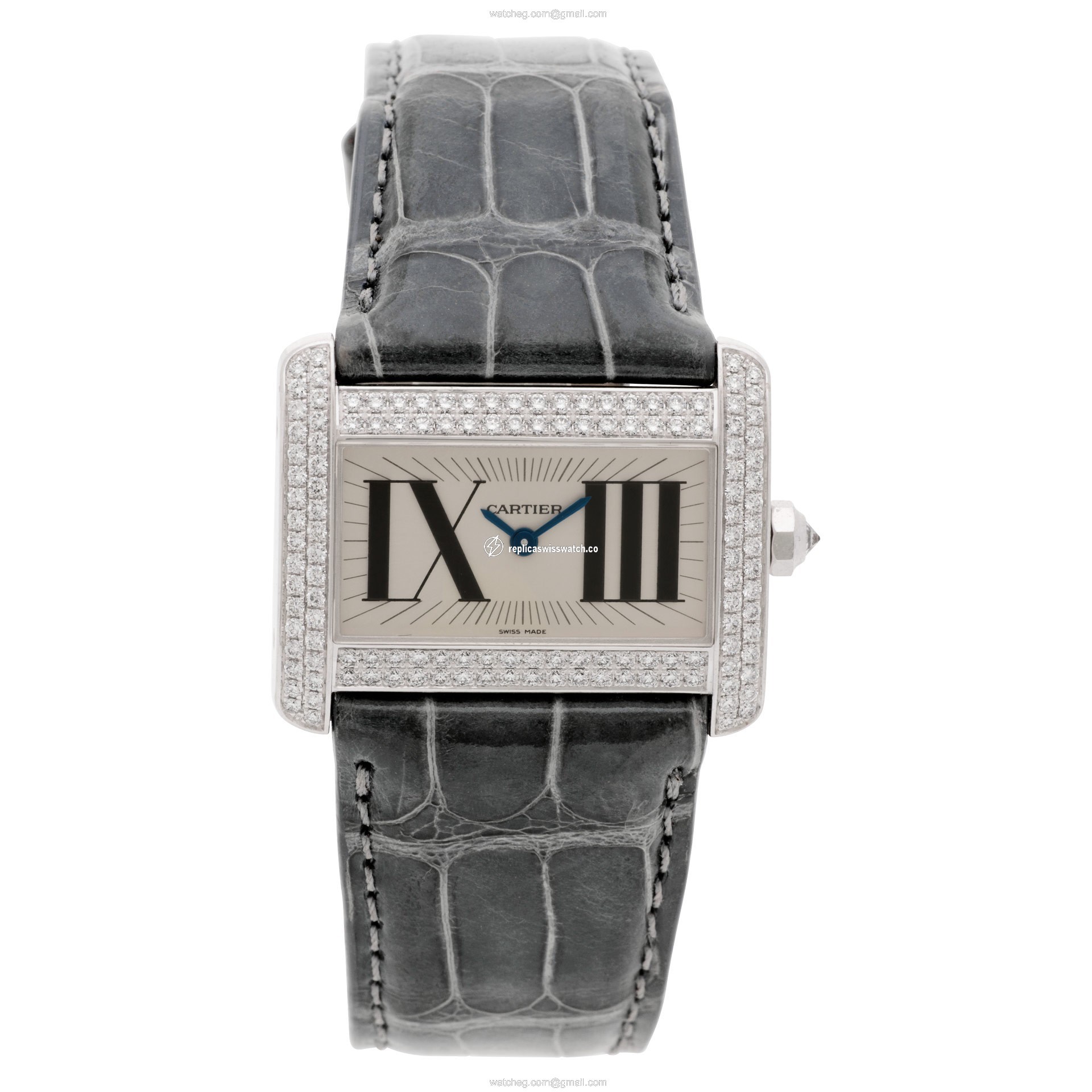 Cartier 2813 Divan Quartz Female 18k White Gold Watches Cartier 2813 Divan Quartz Female 18k White Gold Watches