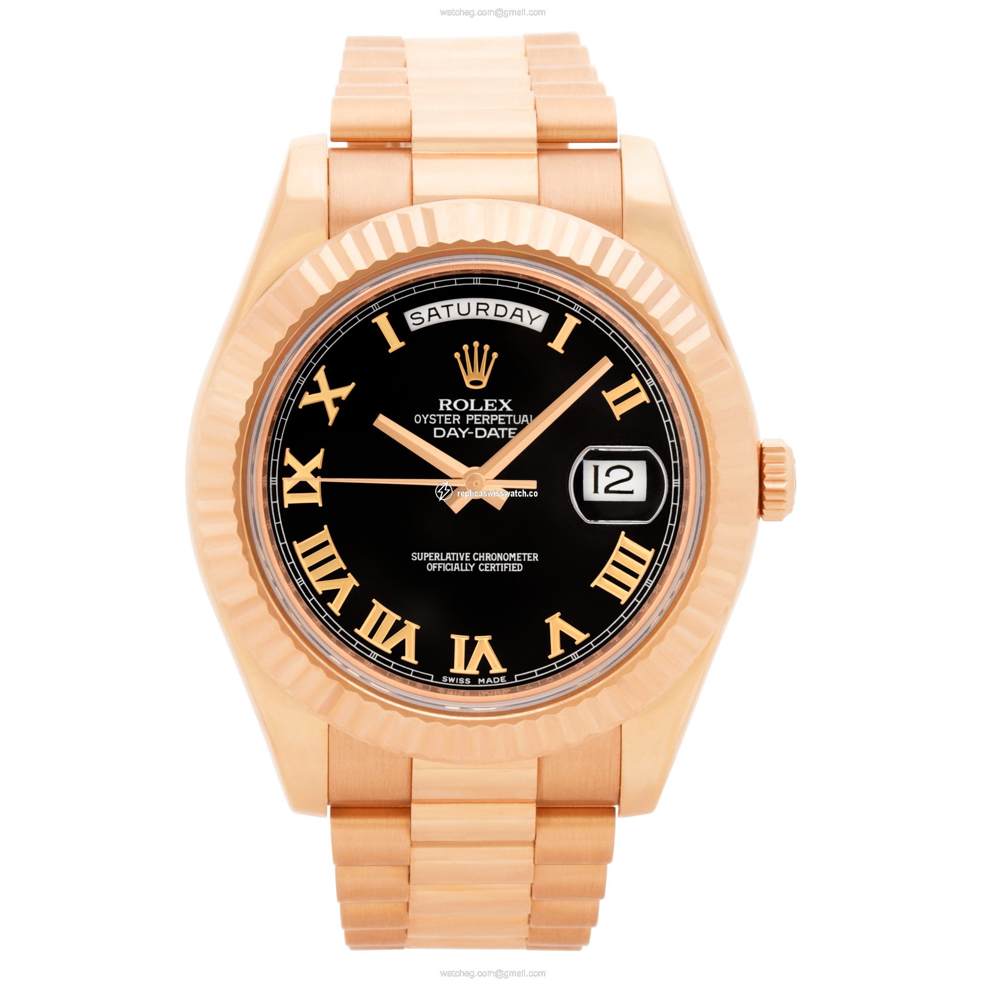 Rolex 218235 Day-Date II Automatic Male 18k rose gold Watches Rolex 218235 Day-Date II Automatic Male 18k rose gold Watches