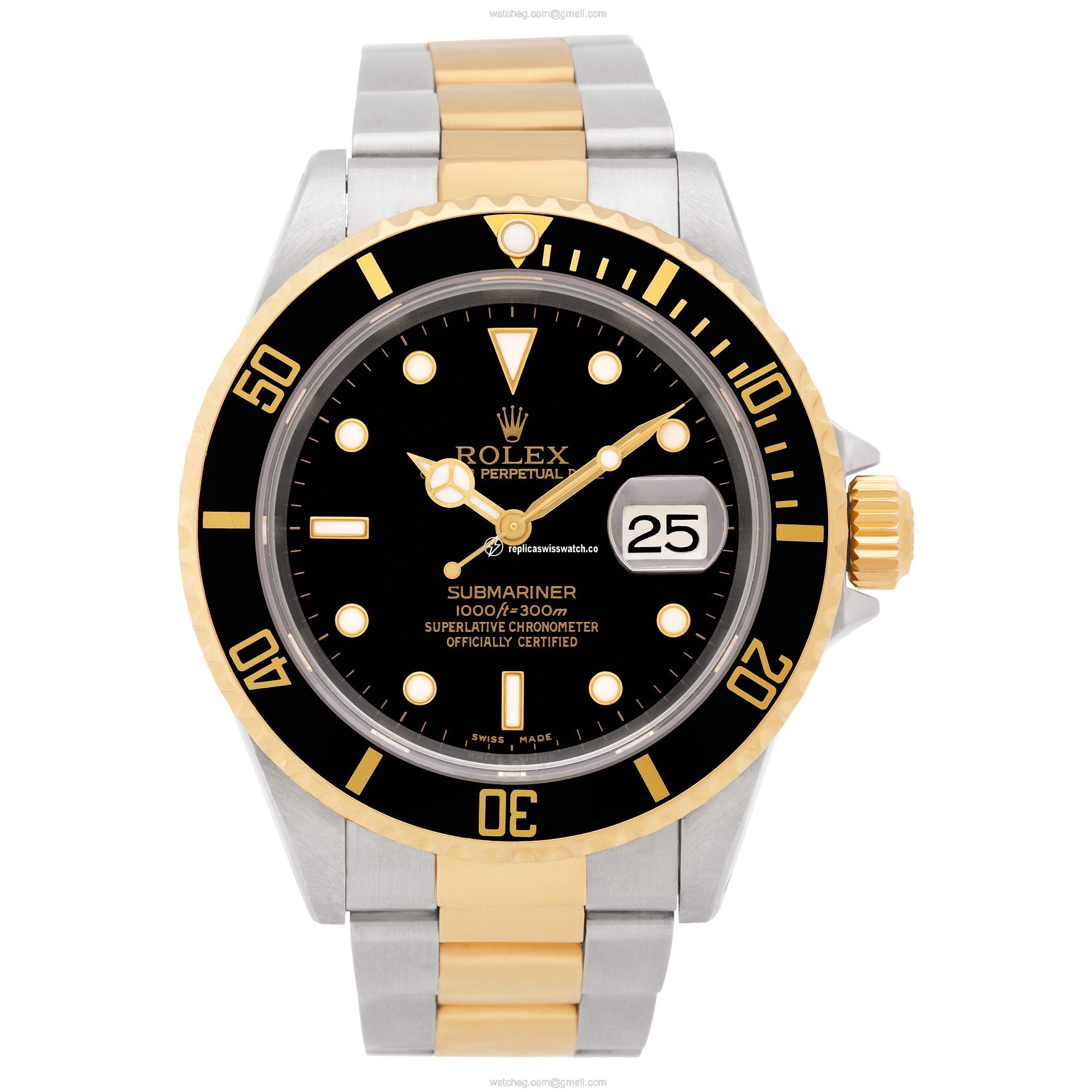 Rolex 16613 Submariner Automatic Male 18k gold & Stainless Steel Watches Rolex 16613 Submariner Automatic Male 18k gold & Stainless Steel Watches
