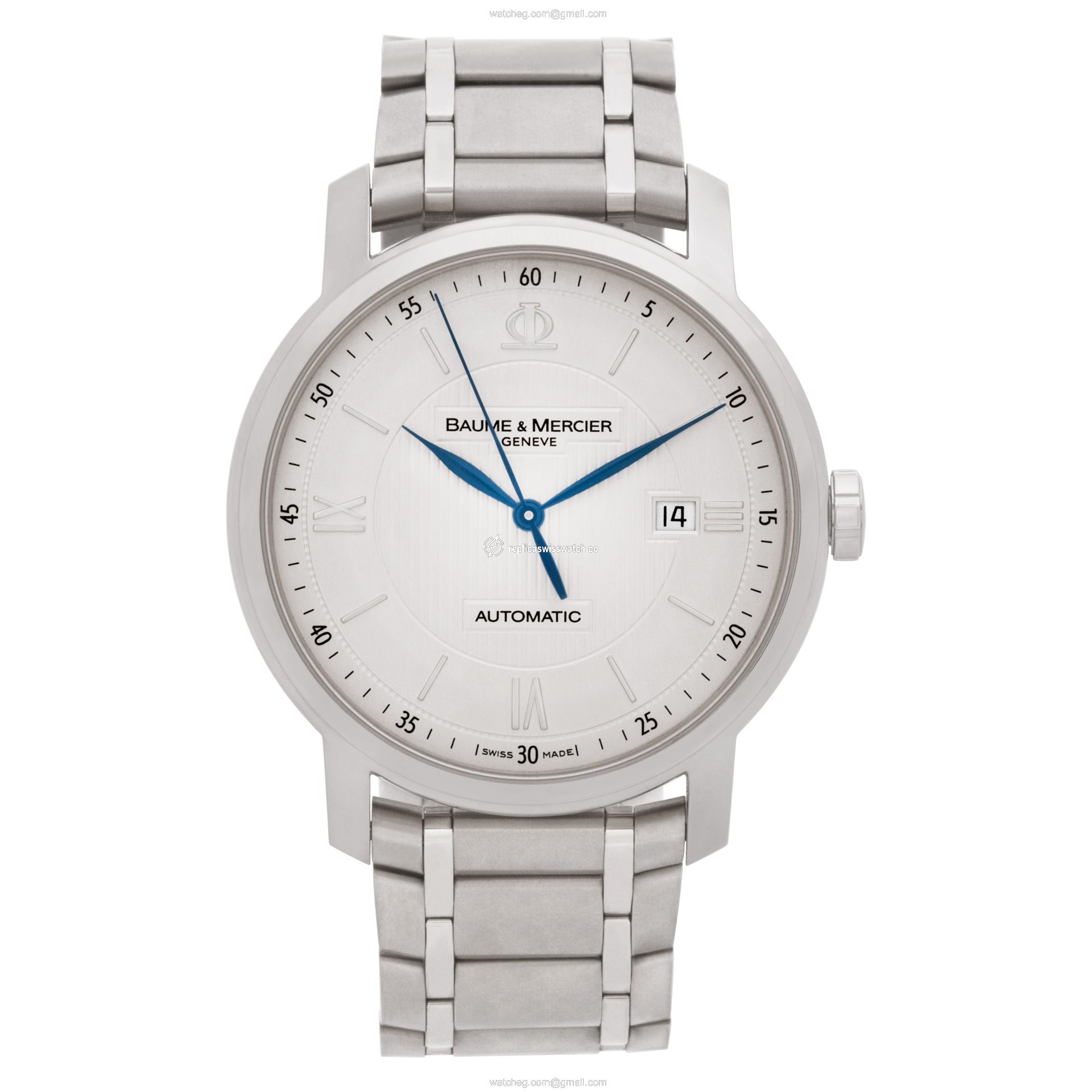 Baume & Mercier MOA10085 Classima XL Automatic Male Stainless Steel Watches Baume & Mercier MOA10085 Classima XL Automatic Male Stainless Steel Watches