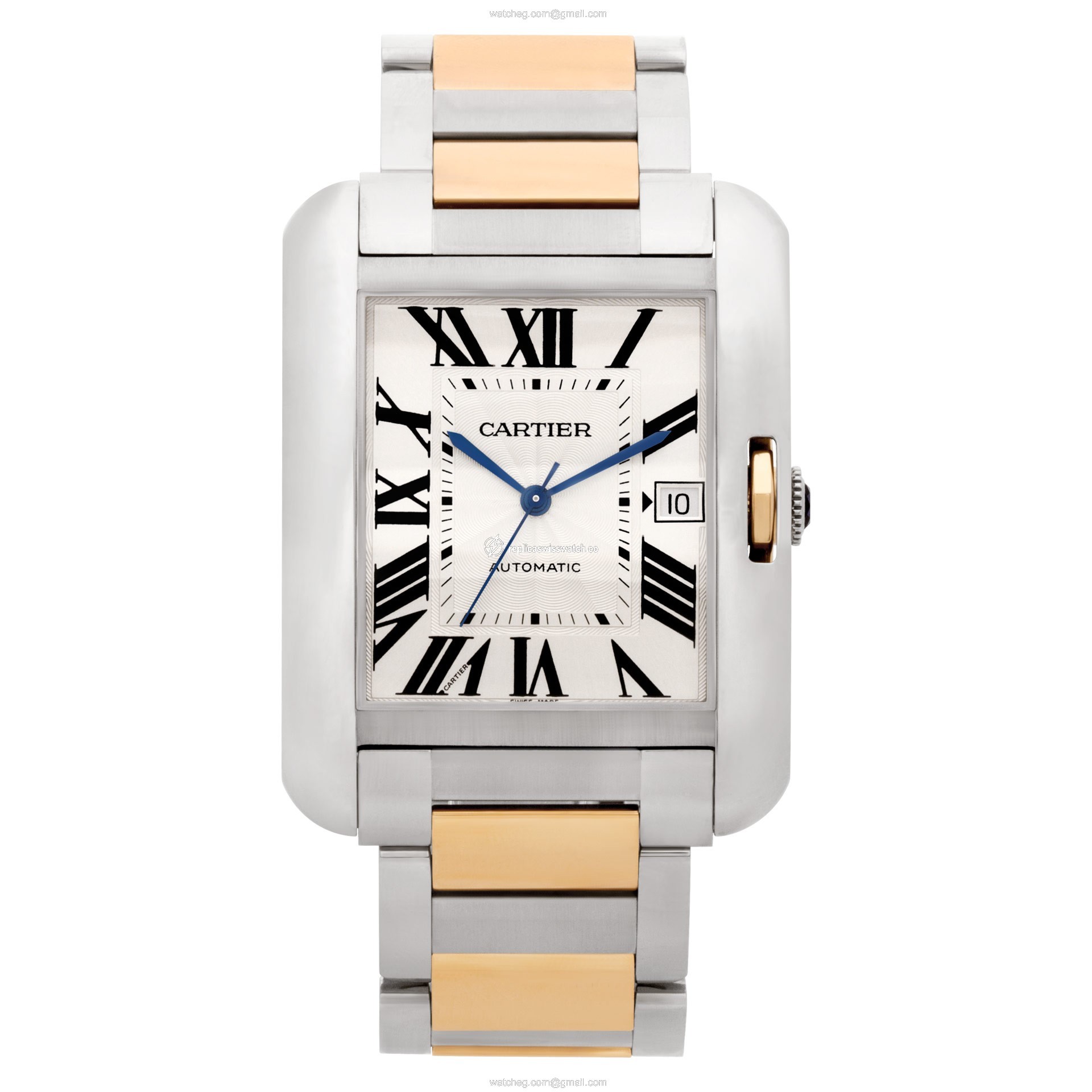 Cartier W5310006 Tank Anglaise XL Automatic Male Stainless Steel Watches Cartier W5310006 Tank Anglaise XL Automatic Male Stainless Steel Watches