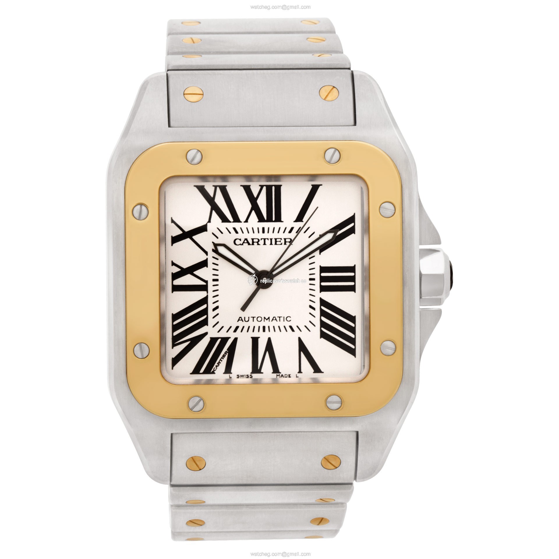 Cartier W200728G Santos 100 Automatic Male Stainless Steel Watches Cartier W200728G Santos 100 Automatic Male Stainless Steel Watches