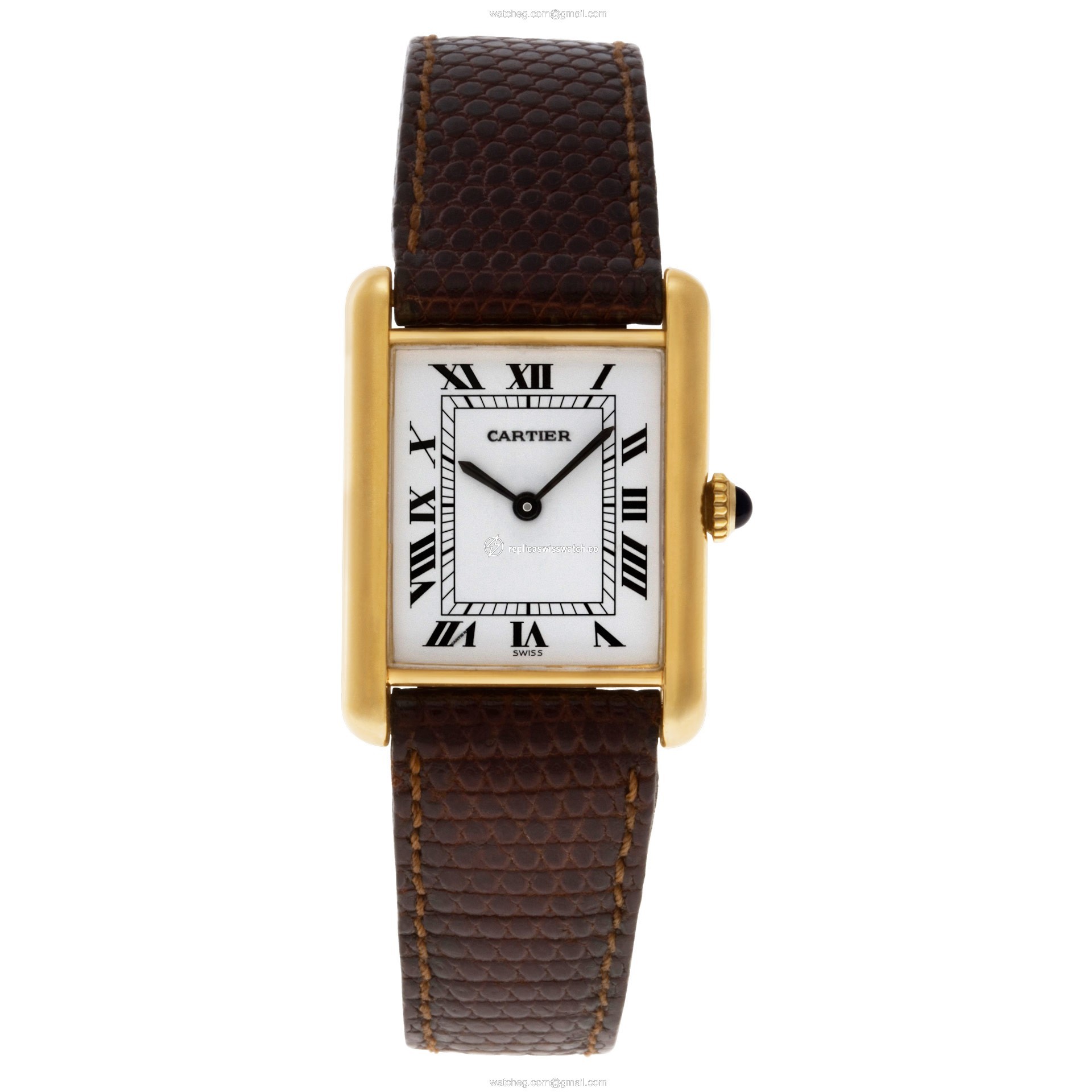 Cartier 123419 Tank Manual Female Vermeil Watches Cartier 123419 Tank Manual Female Vermeil Watches