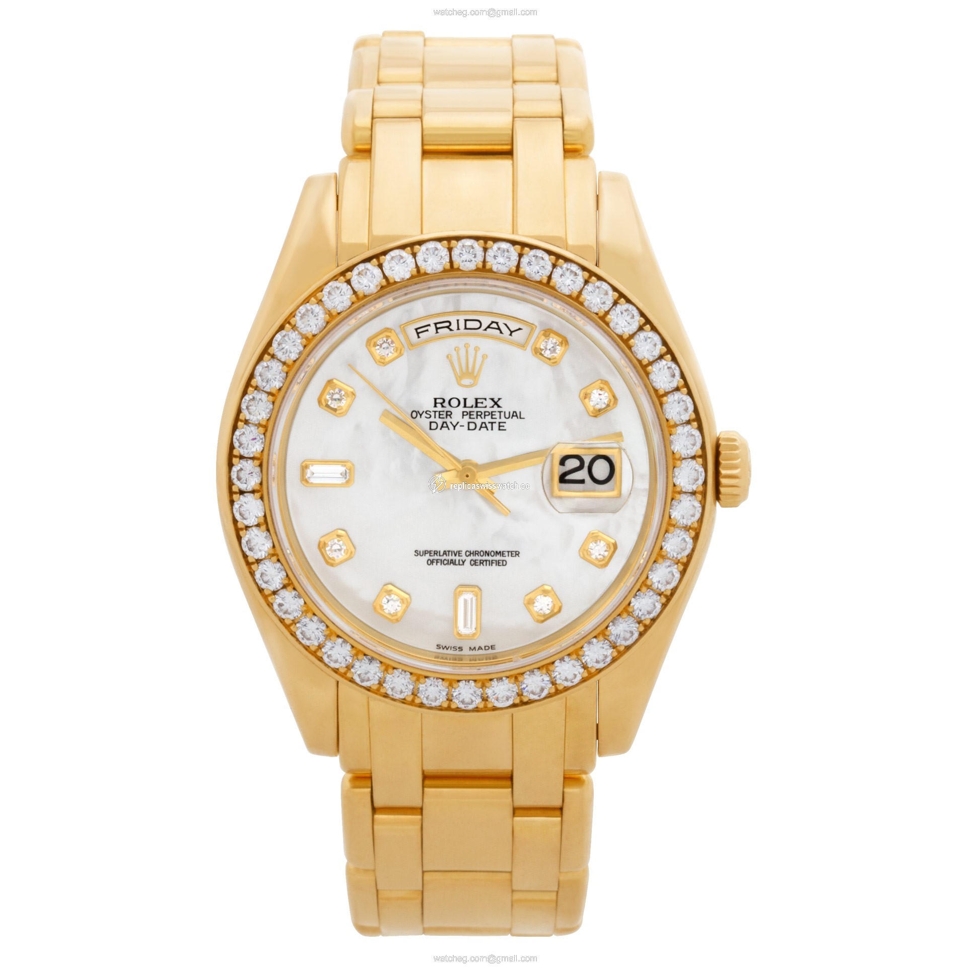 Rolex 18948 Masterpiece Automatic Male 18k yellow gold Watches Rolex 18948 Masterpiece Automatic Male 18k yellow gold Watches