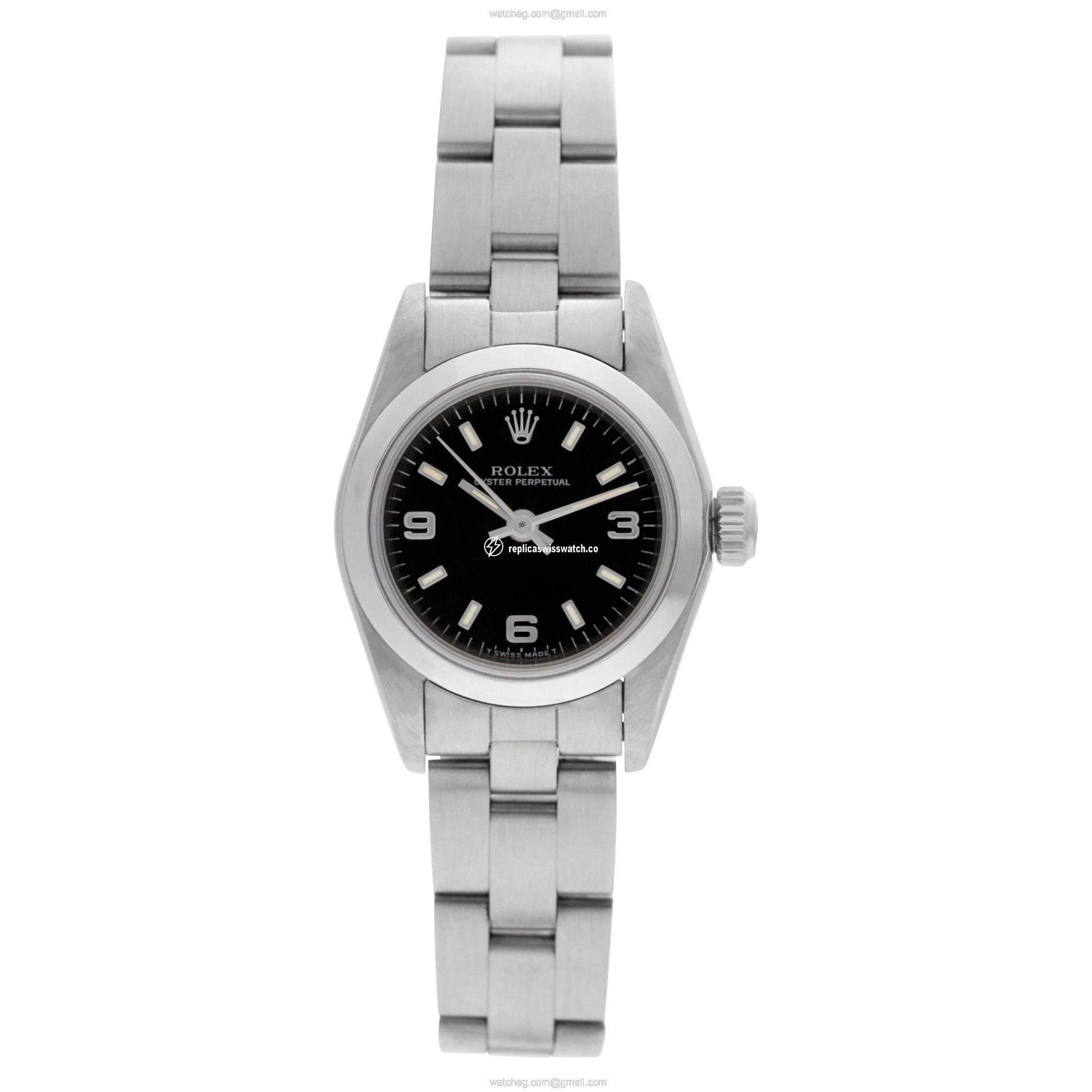 Rolex 67180 Oyster Perpetual Automatic Female Stainless Steel Watches Rolex 67180 Oyster Perpetual Automatic Female Stainless Steel Watches