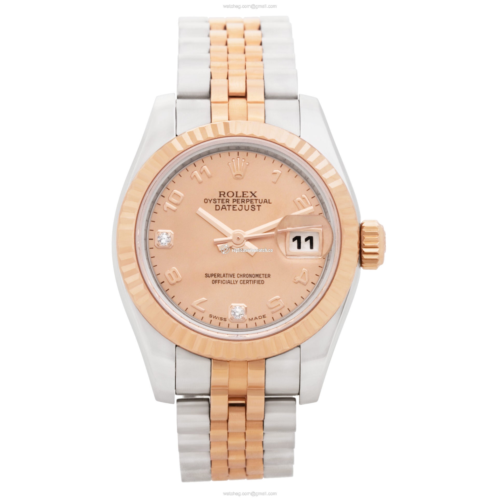 Rolex 179171 Datejust Automatic Female 18k rose gold & stainless steel Watches Rolex 179171 Datejust Automatic Female 18k rose gold & stainless steel Watches