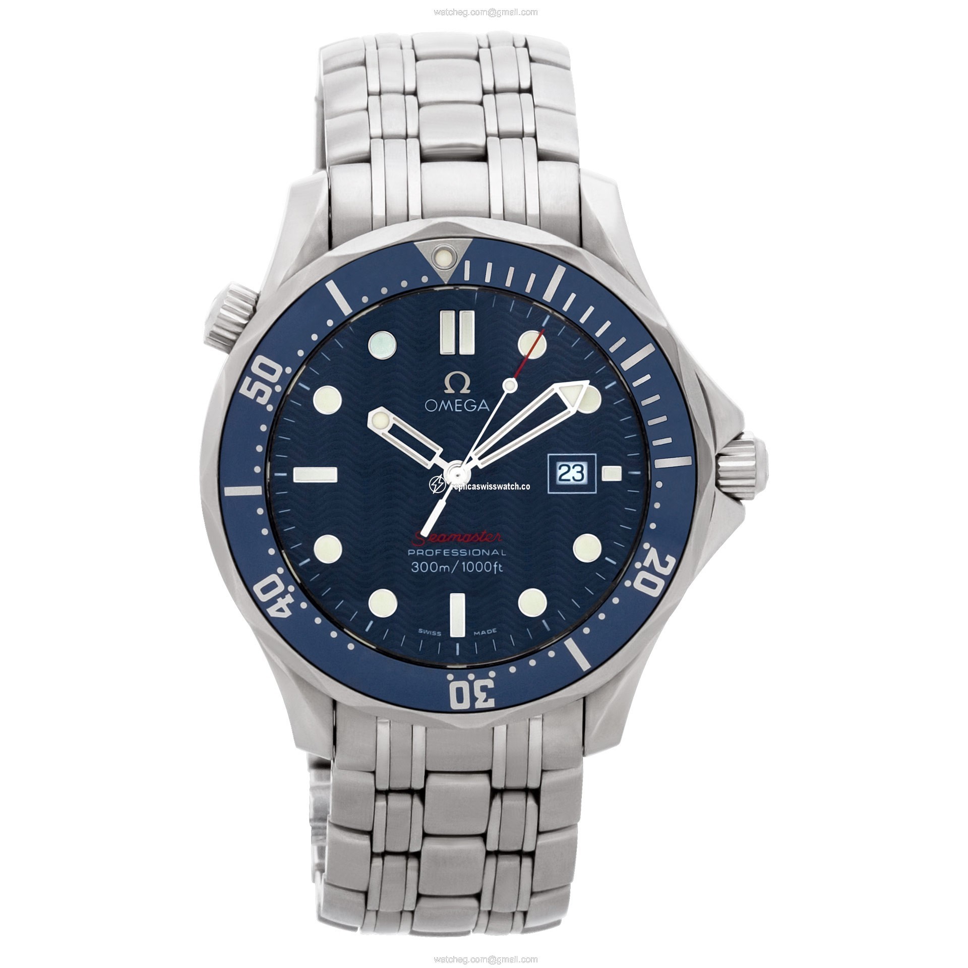 Omega 2221.80.00 Seamaster Quartz Male Stainless Steel Watches Omega 2221.80.00 Seamaster Quartz Male Stainless Steel Watches