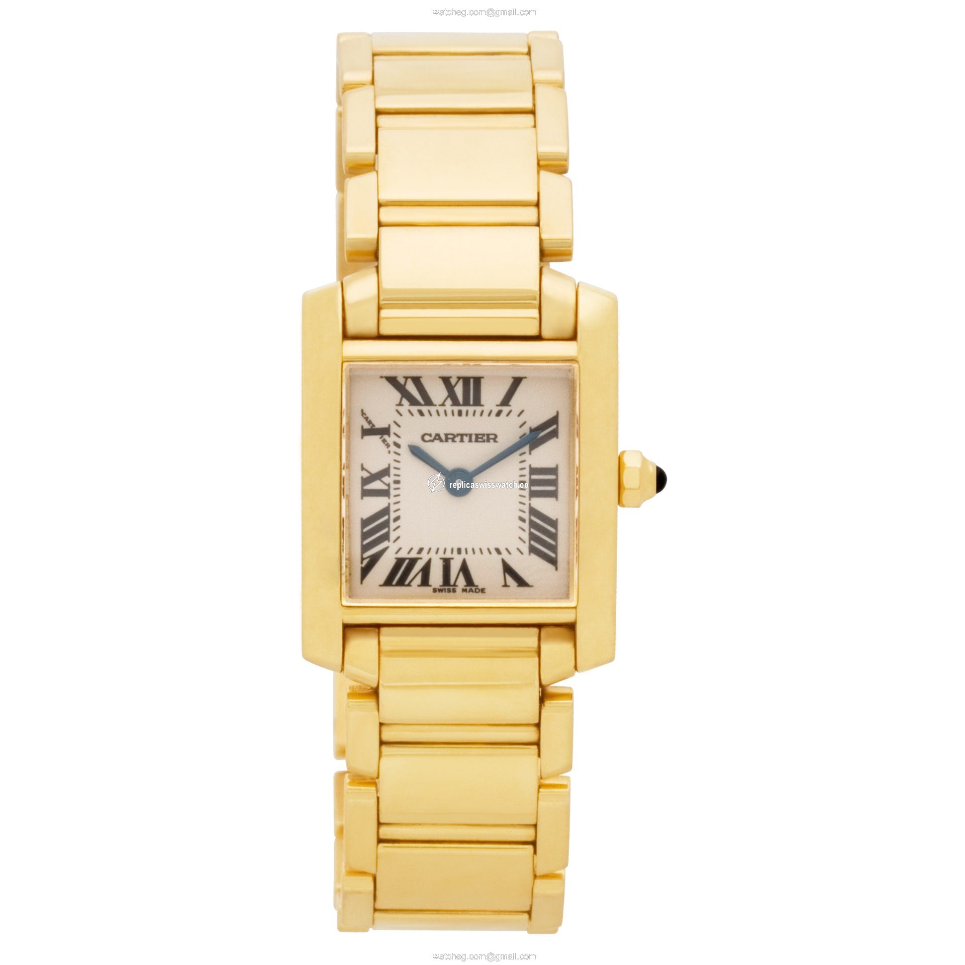 Cartier 2385 Tank Francaise Quartz Female 18k yellow gold Watches Cartier 2385 Tank Francaise Quartz Female 18k yellow gold Watches
