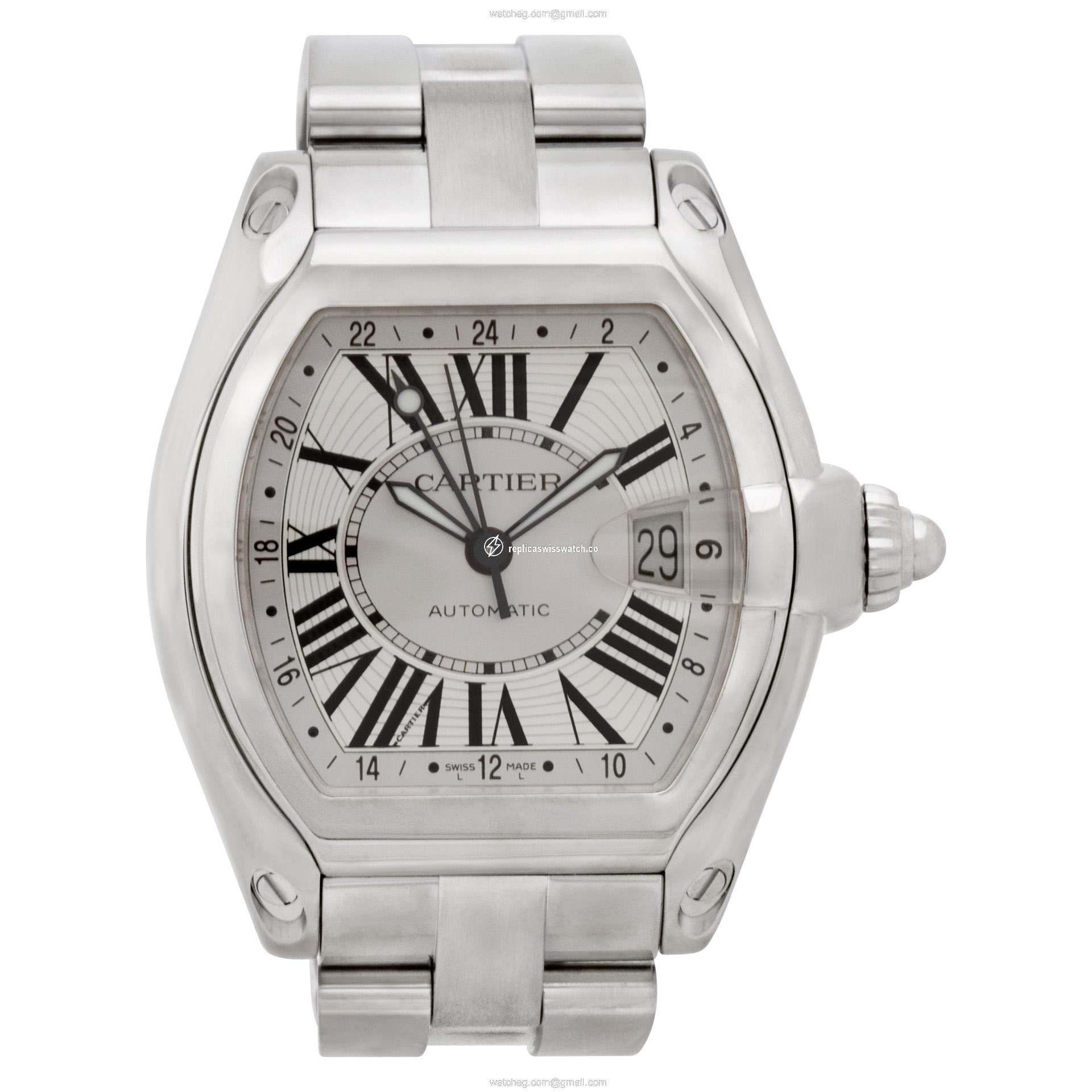 Cartier W6206017 Roadster Automatic Male Stainless Steel Watches Cartier W6206017 Roadster Automatic Male Stainless Steel Watches