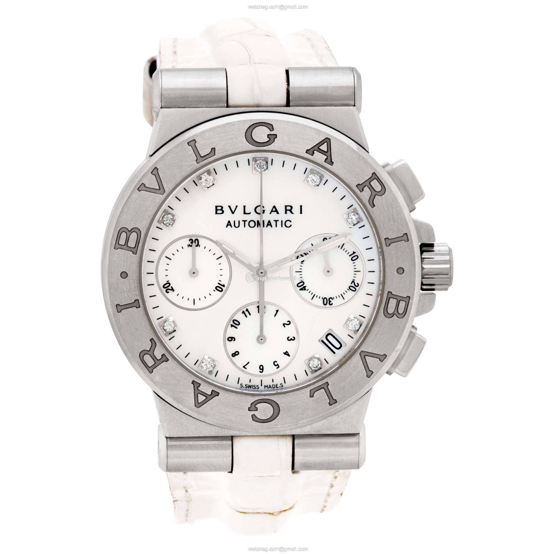 Bvlgari DG 35 S CH Diagono Automatic Unisex Stainless Steel Watches Bvlgari DG 35 S CH Diagono Automatic Unisex Stainless Steel Watches