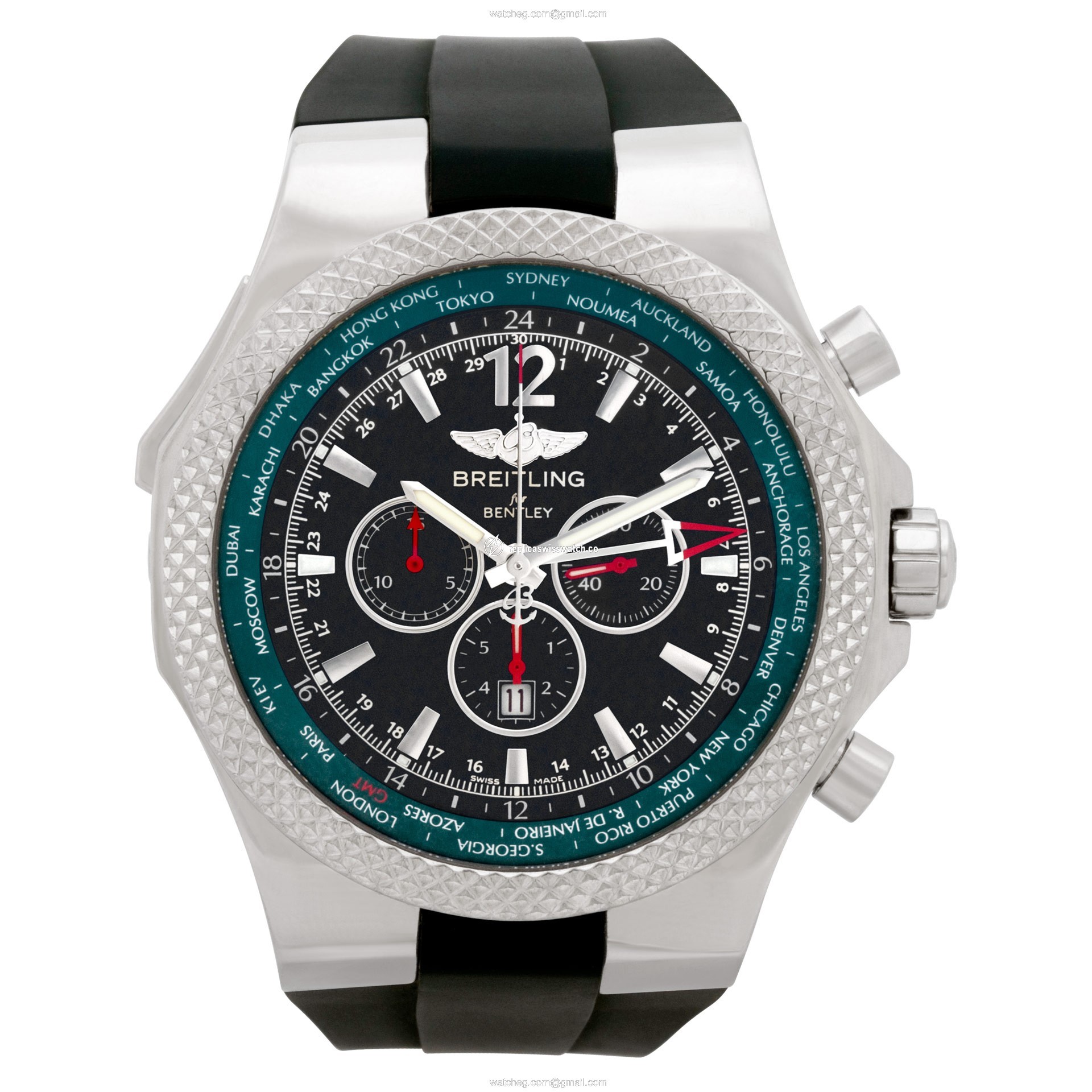 Breitling A47362S4 Bentley GMT Automatic Male Stainless Steel Watches Breitling A47362S4 Bentley GMT Automatic Male Stainless Steel Watches