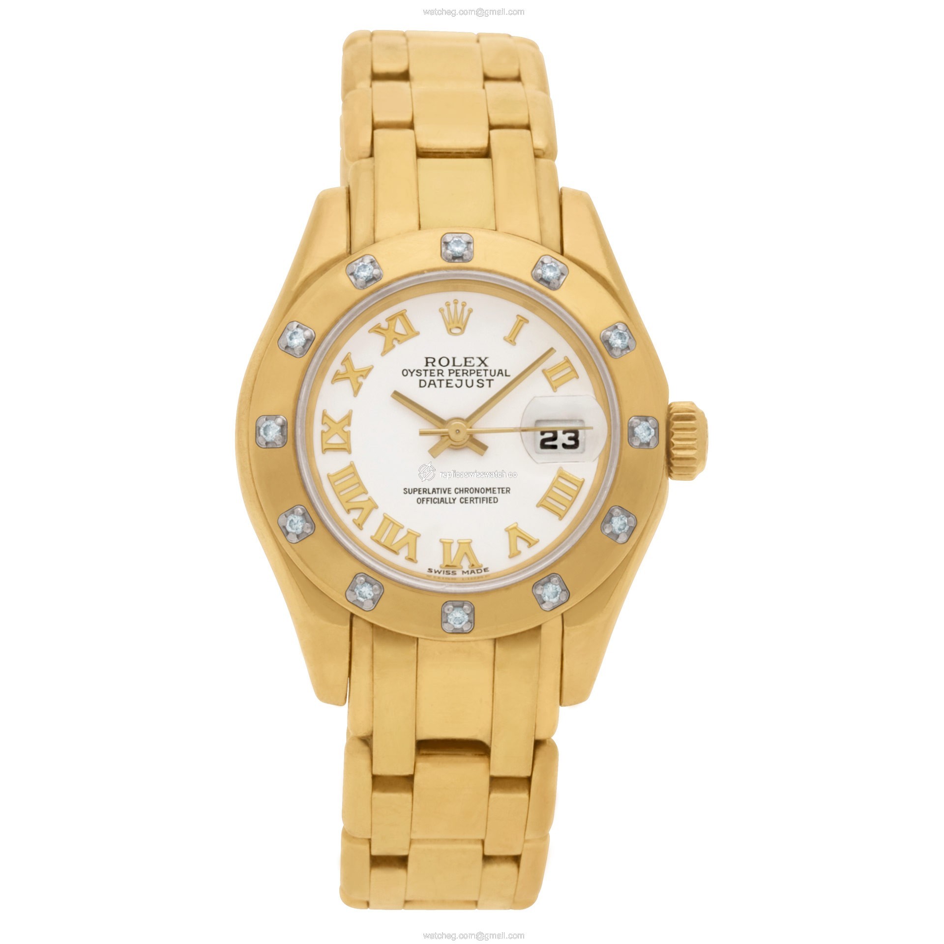 Rolex 80318 Pearlmaster Automatic Female 18k yellow gold Watches Rolex 80318 Pearlmaster Automatic Female 18k yellow gold Watches