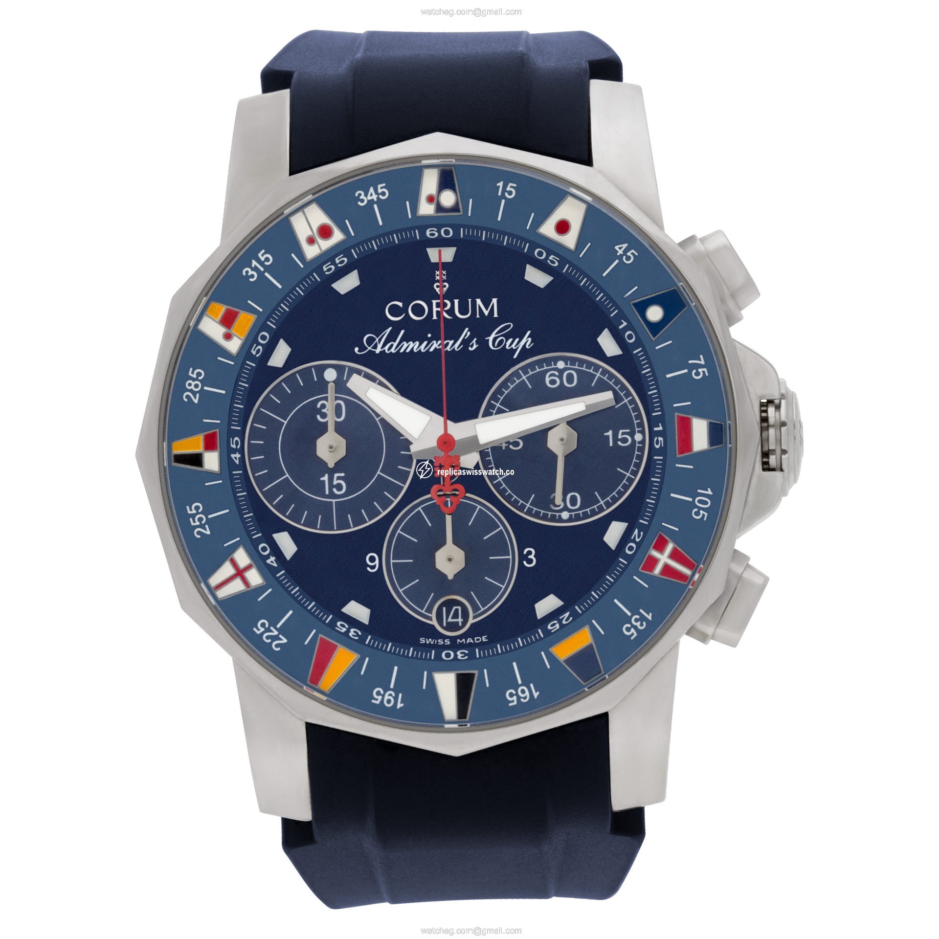 Corum 985.643.20 Admirals Cup Automatic Male Stainless Steel Watches Corum 985.643.20 Admirals Cup Automatic Male Stainless Steel Watches