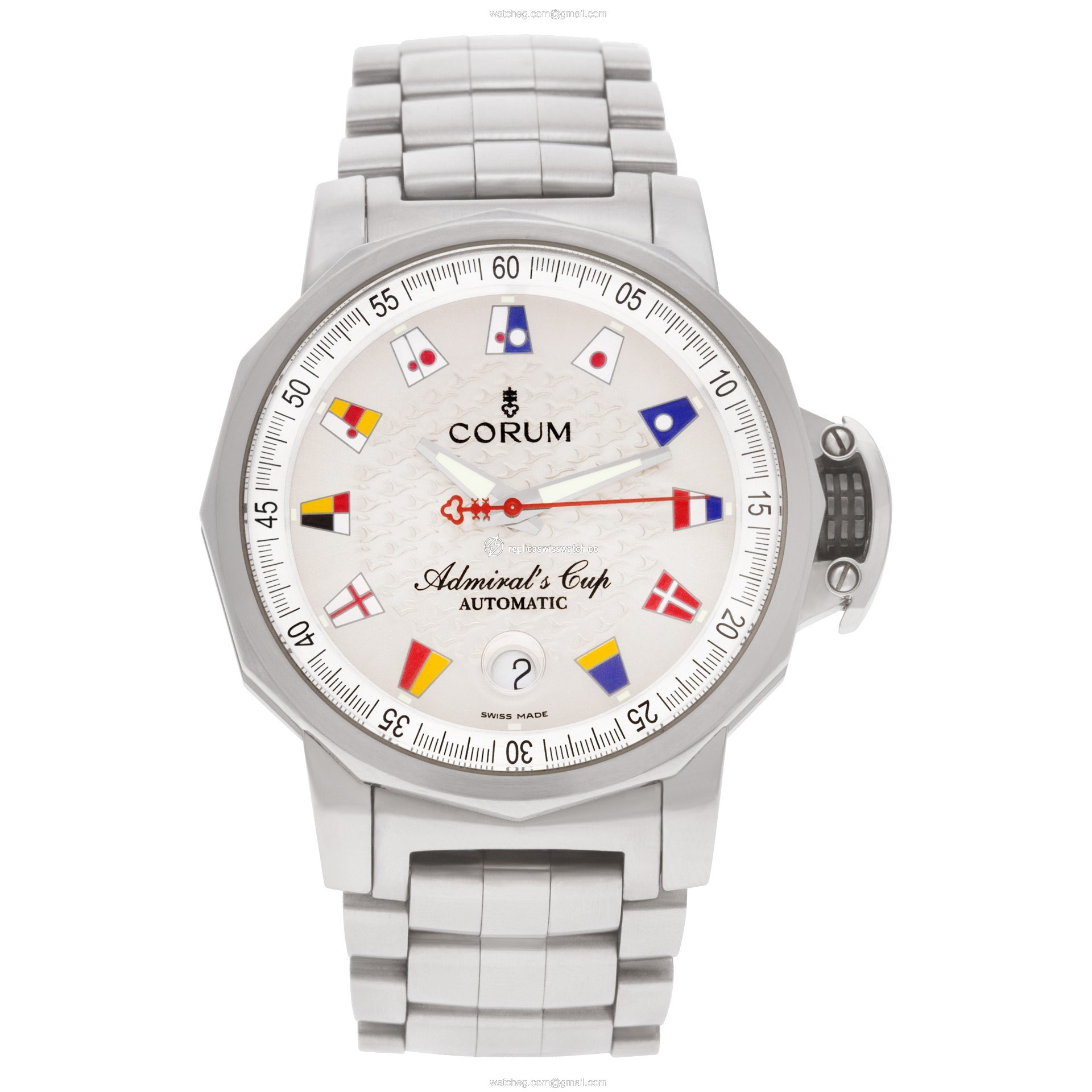 Corum 082.830.20 Admirals Cup Automatic Male Stainless Steel Watches Corum 082.830.20 Admirals Cup Automatic Male Stainless Steel Watches