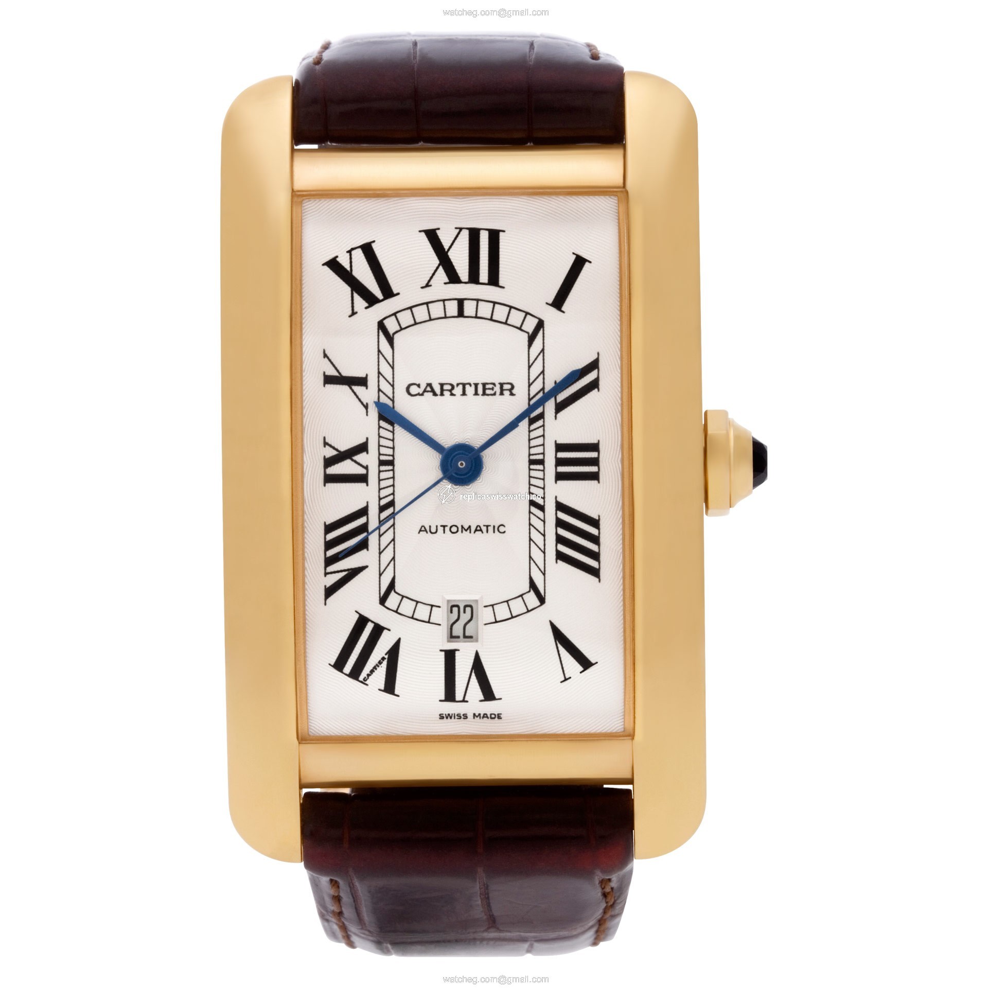 Cartier W2609856 Tank American Automatic Male 18k rose gold Watches Cartier W2609856 Tank American Automatic Male 18k rose gold Watches