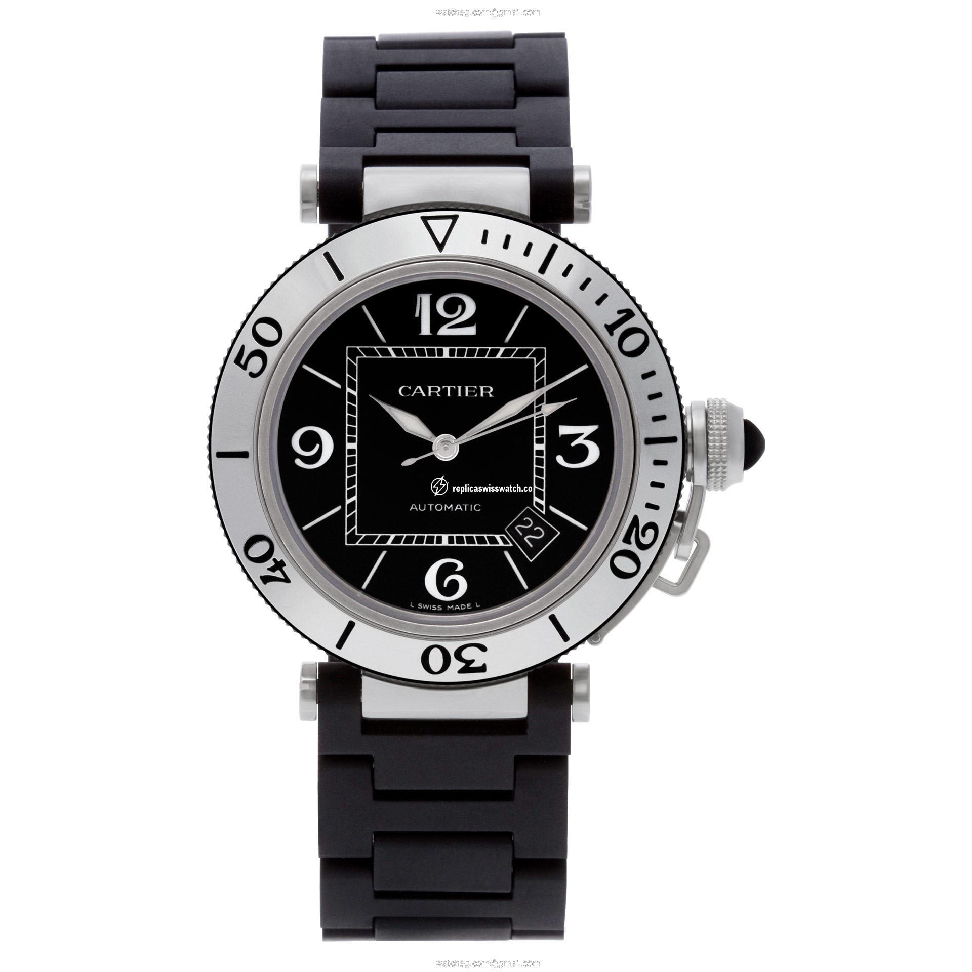 Cartier W31077U2 Pasha Seatimer Automatic Male Stainless Steel Watches Cartier W31077U2 Pasha Seatimer Automatic Male Stainless Steel Watches