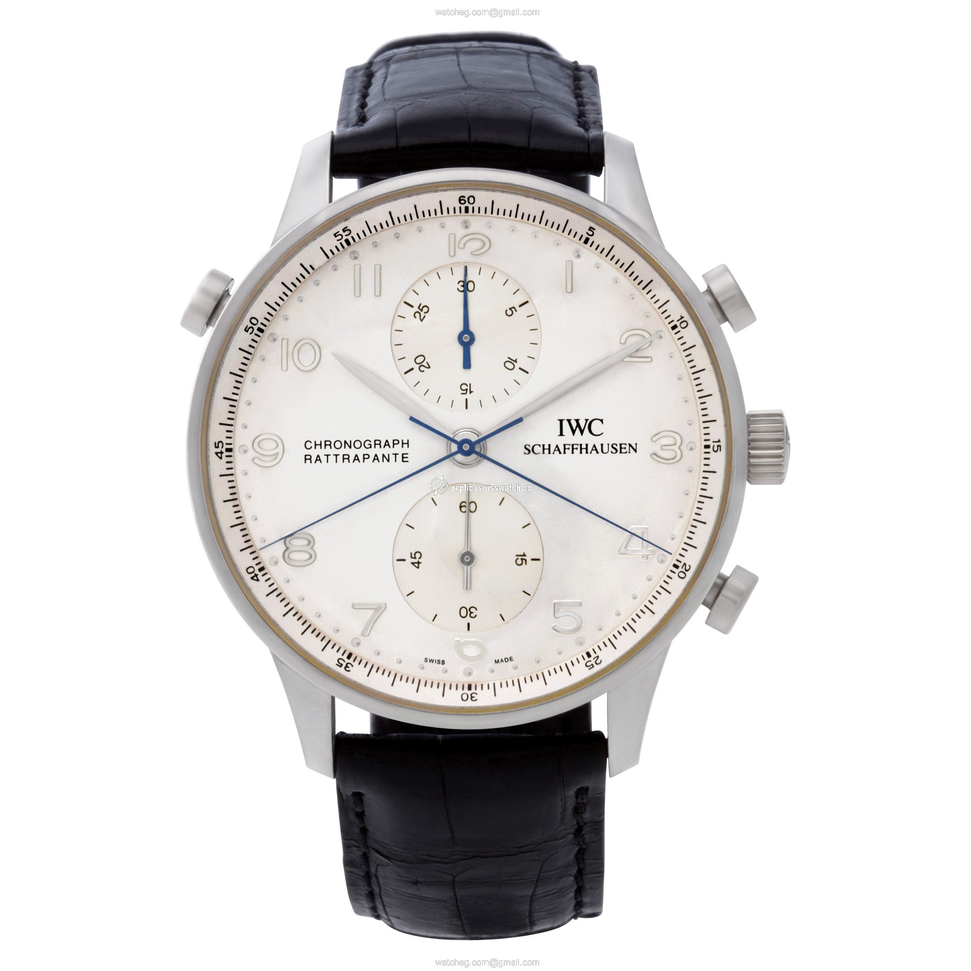 IWC IW371205 Rattrapante Manual Male Platinum Watches IWC IW371205 Rattrapante Manual Male Platinum Watches