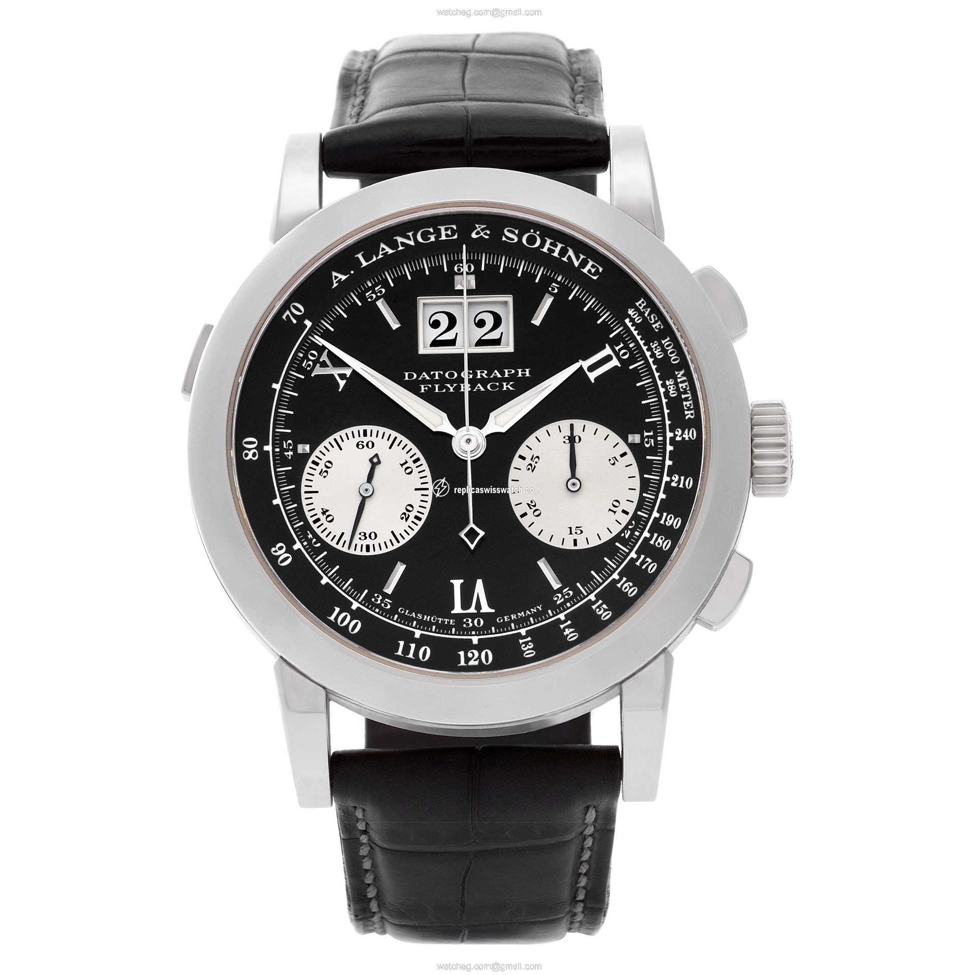 A. Lange & Sohne 403.035 Datograph Manual Male Platinum Watches A. Lange & Sohne 403.035 Datograph Manual Male Platinum Watches