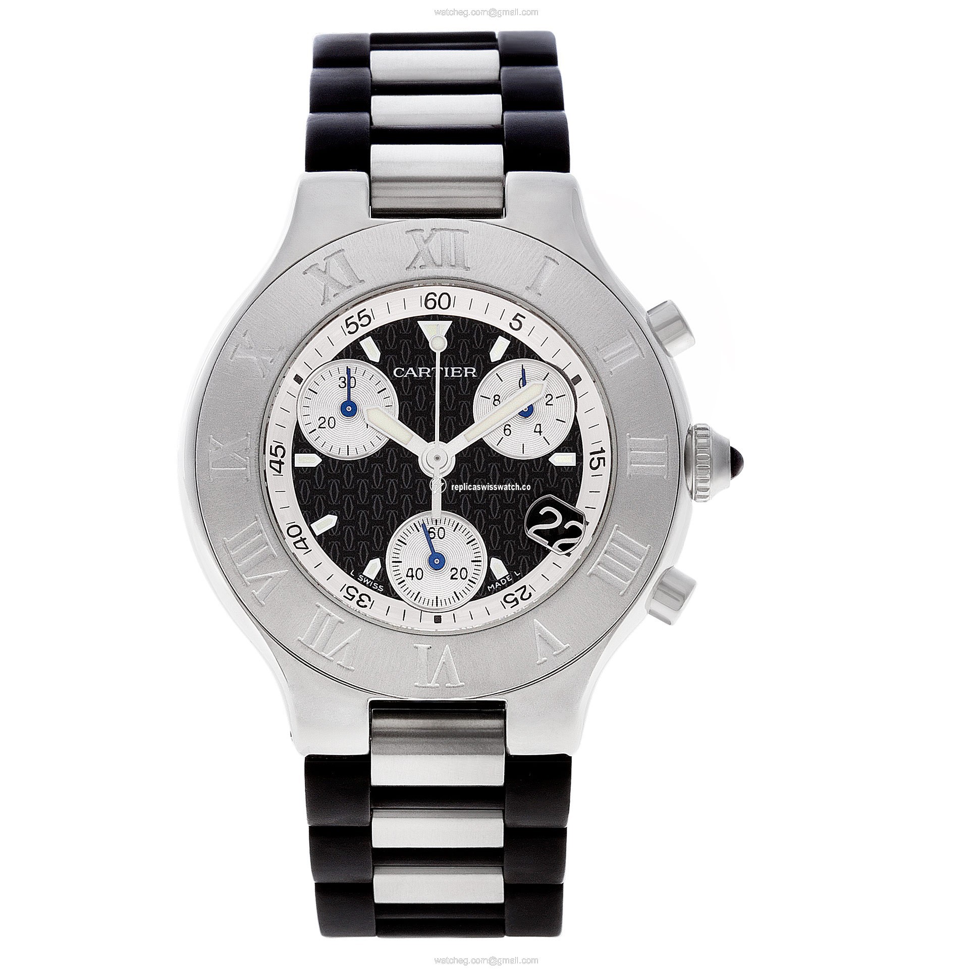 Cartier w10125u2 Chronoscaph 21 Quartz Unisex Stainless Steel Watches Cartier w10125u2 Chronoscaph 21 Quartz Unisex Stainless Steel Watches