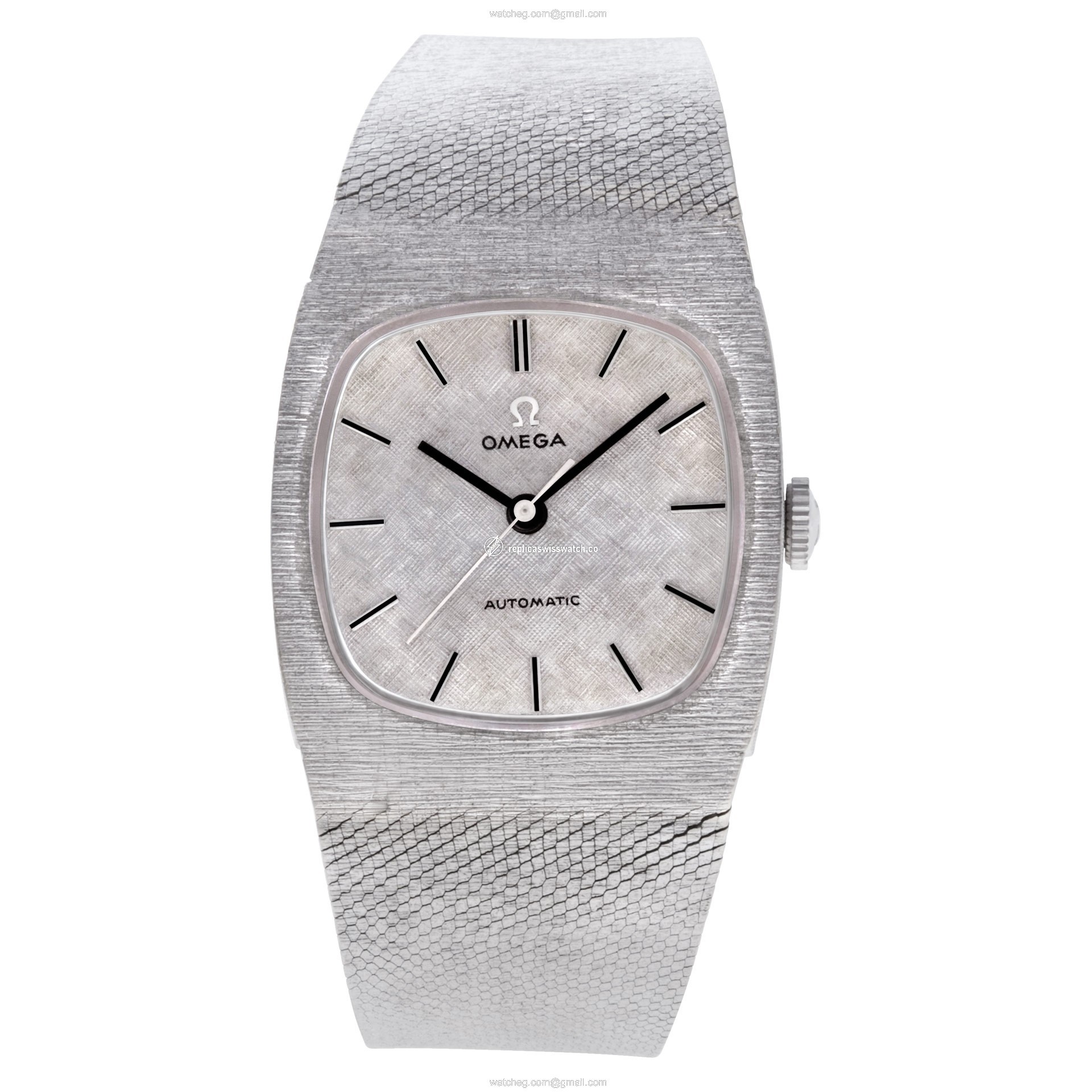 Omega w6855 Classic Automatic Male 14k White Gold Watches Omega w6855 Classic Automatic Male 14k White Gold Watches