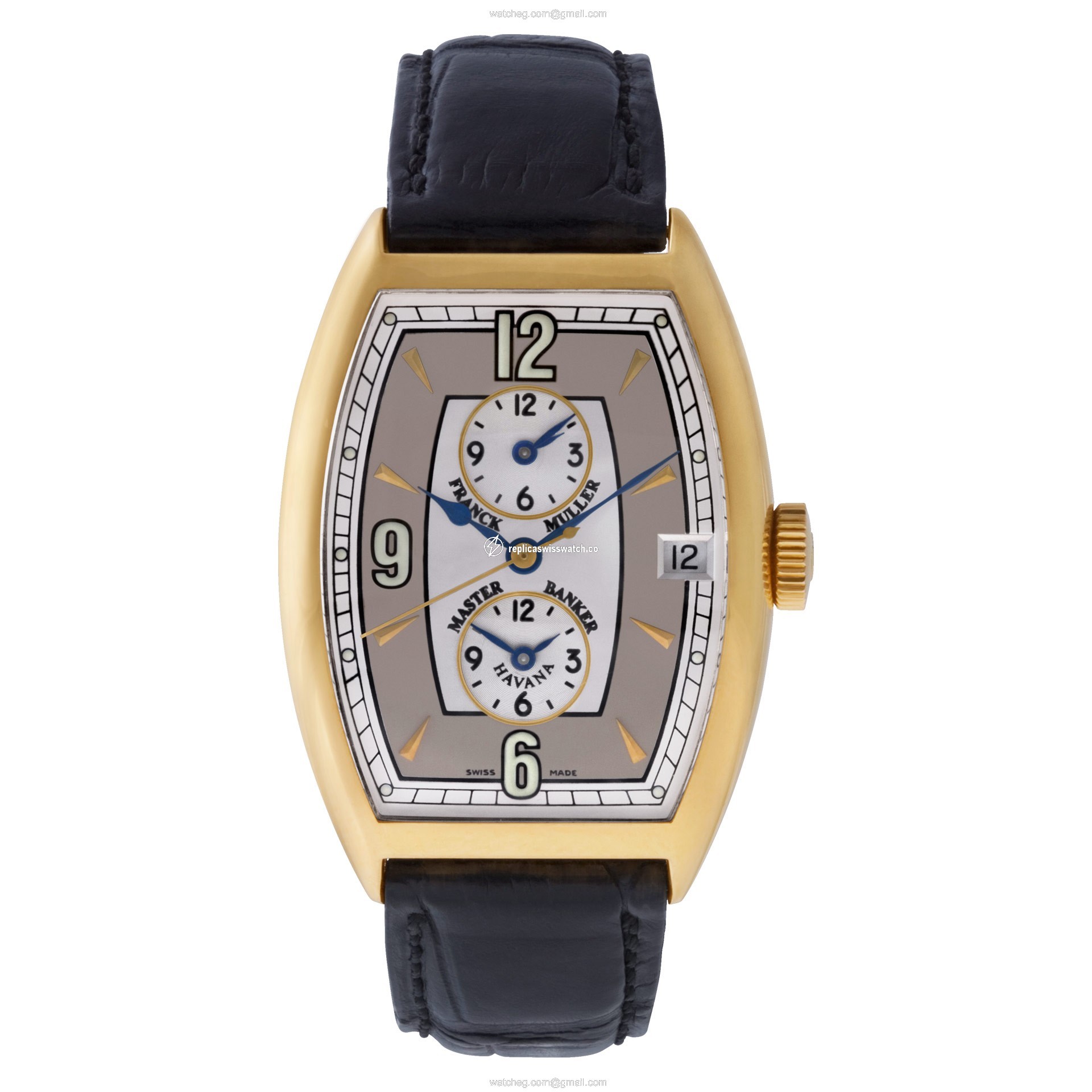 Franck Muller 5850NBHV Master Banker Automatic Male 18k yellow gold Watches Franck Muller 5850NBHV Master Banker Automatic Male 18k yellow gold Watches