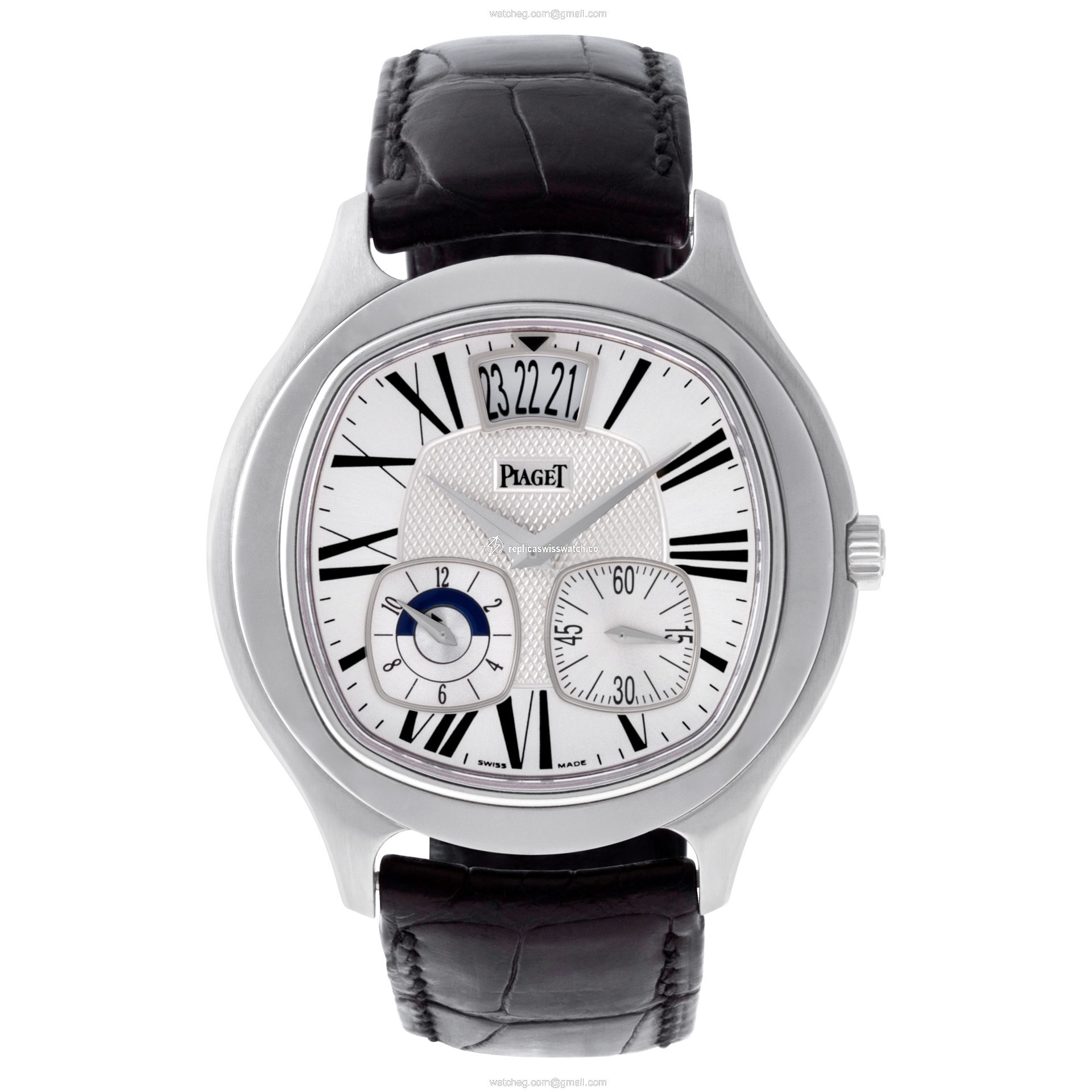 Piaget GOA32016 Emperador Automatic Male 18k White Gold Watches Piaget GOA32016 Emperador Automatic Male 18k White Gold Watches