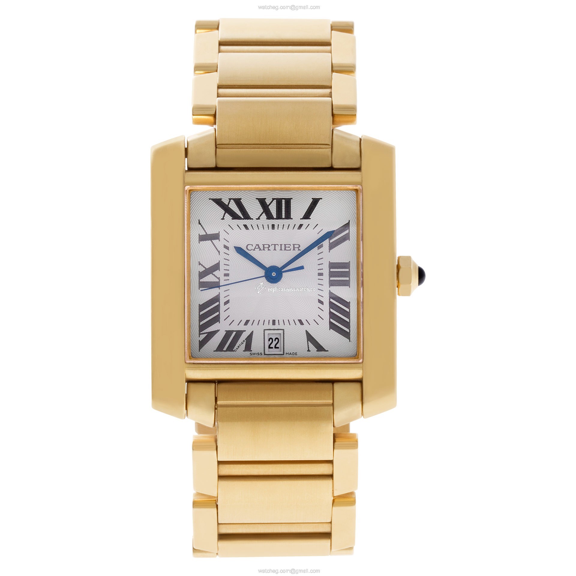 Cartier W5001R2 Tank Francaise Automatic Male 18k yellow gold Watches Cartier W5001R2 Tank Francaise Automatic Male 18k yellow gold Watches