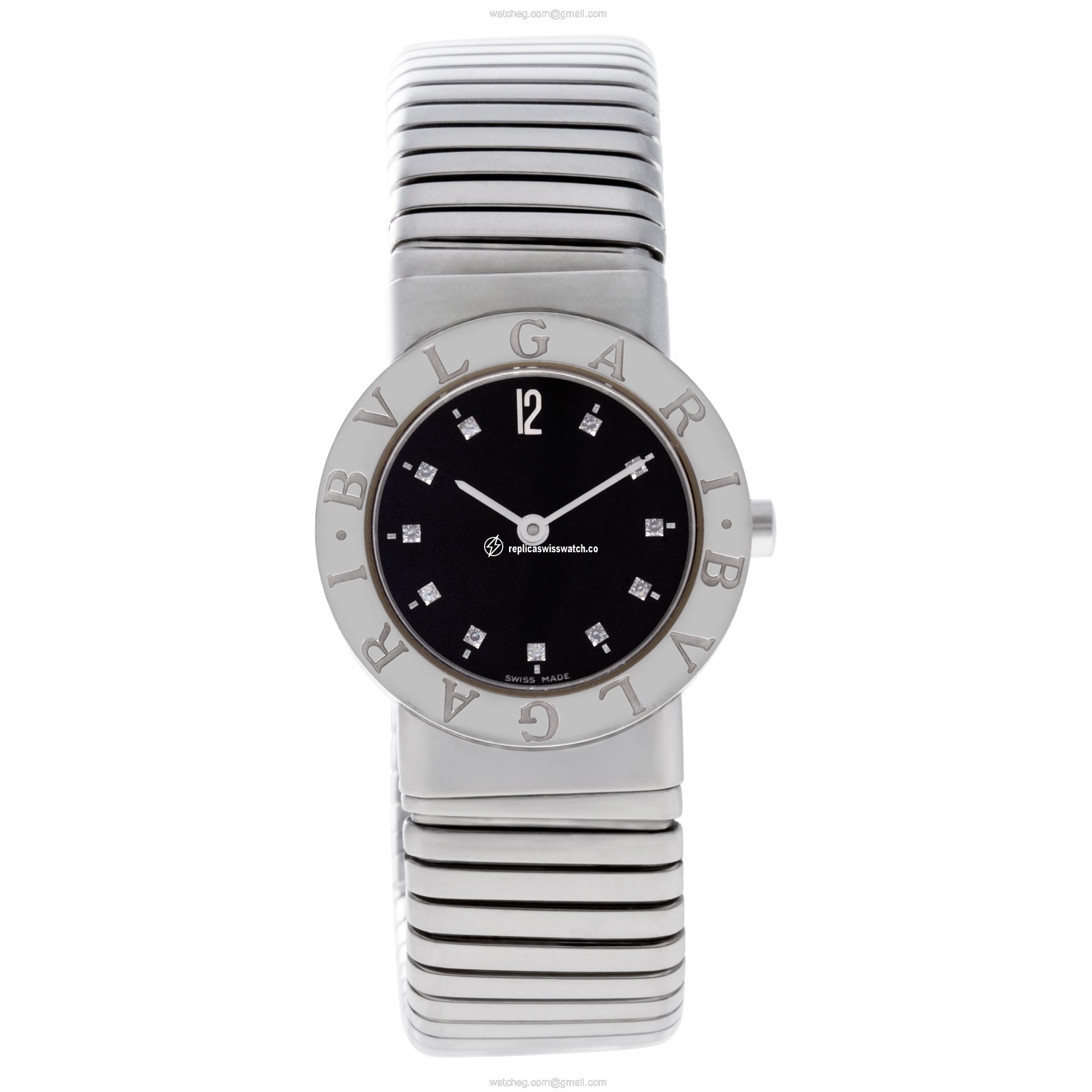 Bvlgari BB262TS Tubogas Quartz Female Stainless Steel Watches Bvlgari BB262TS Tubogas Quartz Female Stainless Steel Watches