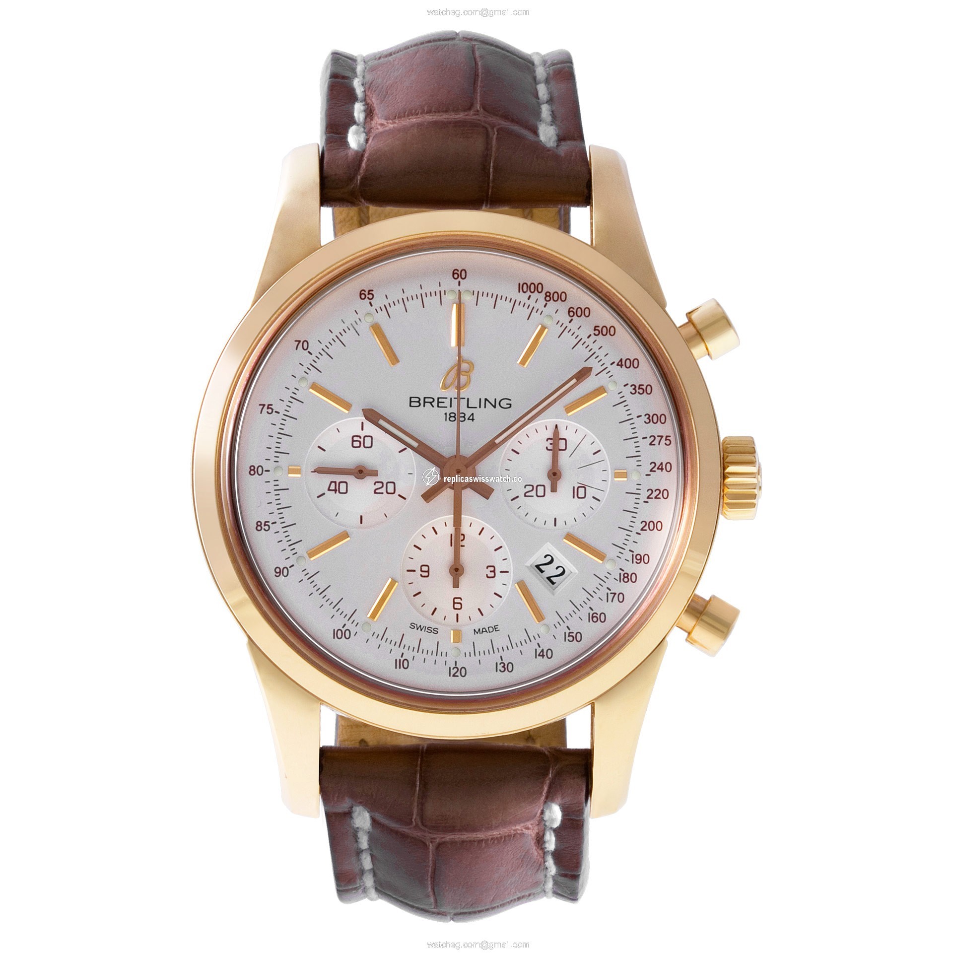Breitling RB 0152 Transocean Chronograph Automatic Male 18k rose gold Watches Breitling RB 0152 Transocean Chronograph Automatic Male 18k rose gold Watches