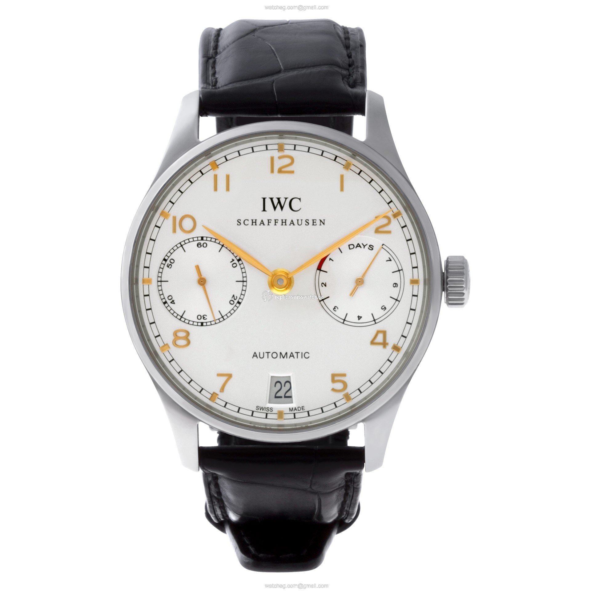 IWC IW500114 Portuguese Automatic Male Stainless Steel Watches IWC IW500114 Portuguese Automatic Male Stainless Steel Watches