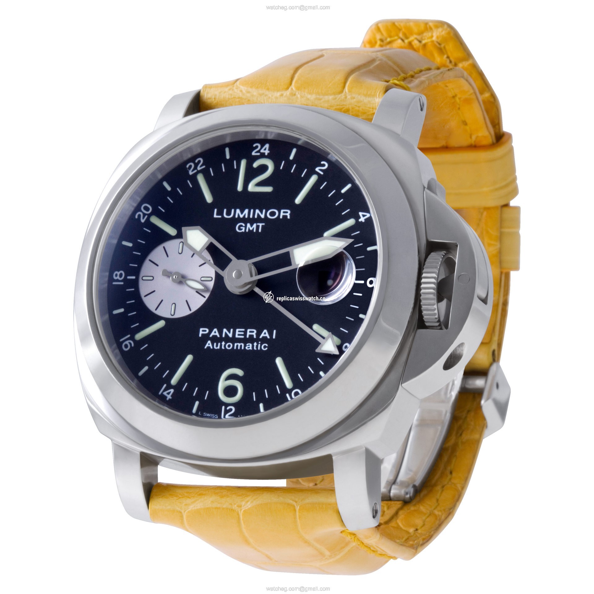 Panerai PAM88 luminor GMT Automatic Male Stainless Steel Watches Panerai PAM88 luminor GMT Automatic Male Stainless Steel Watches
