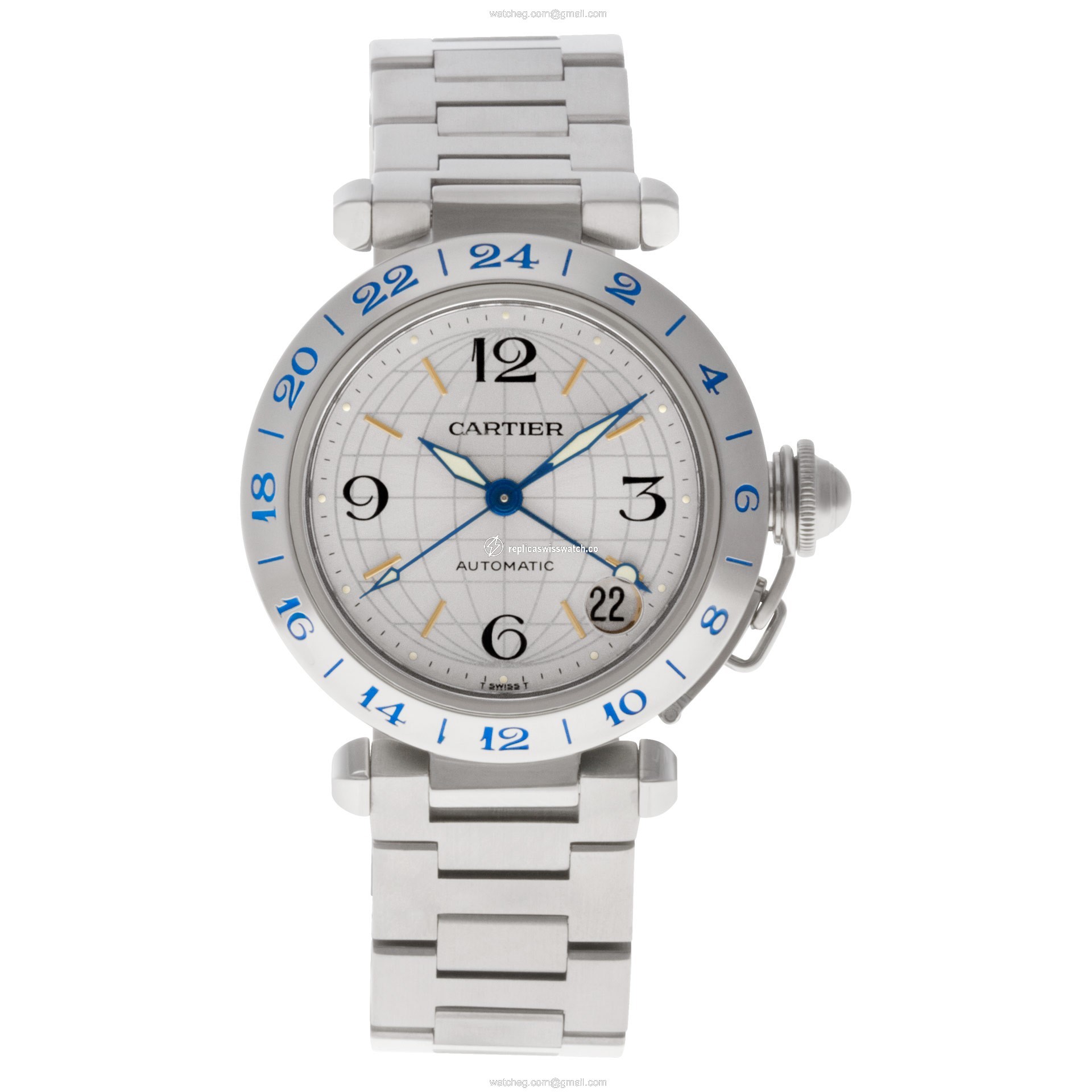 Cartier W31074M7 Pasha Automatic Unisex Stainless Steel Watches Cartier W31074M7 Pasha Automatic Unisex Stainless Steel Watches