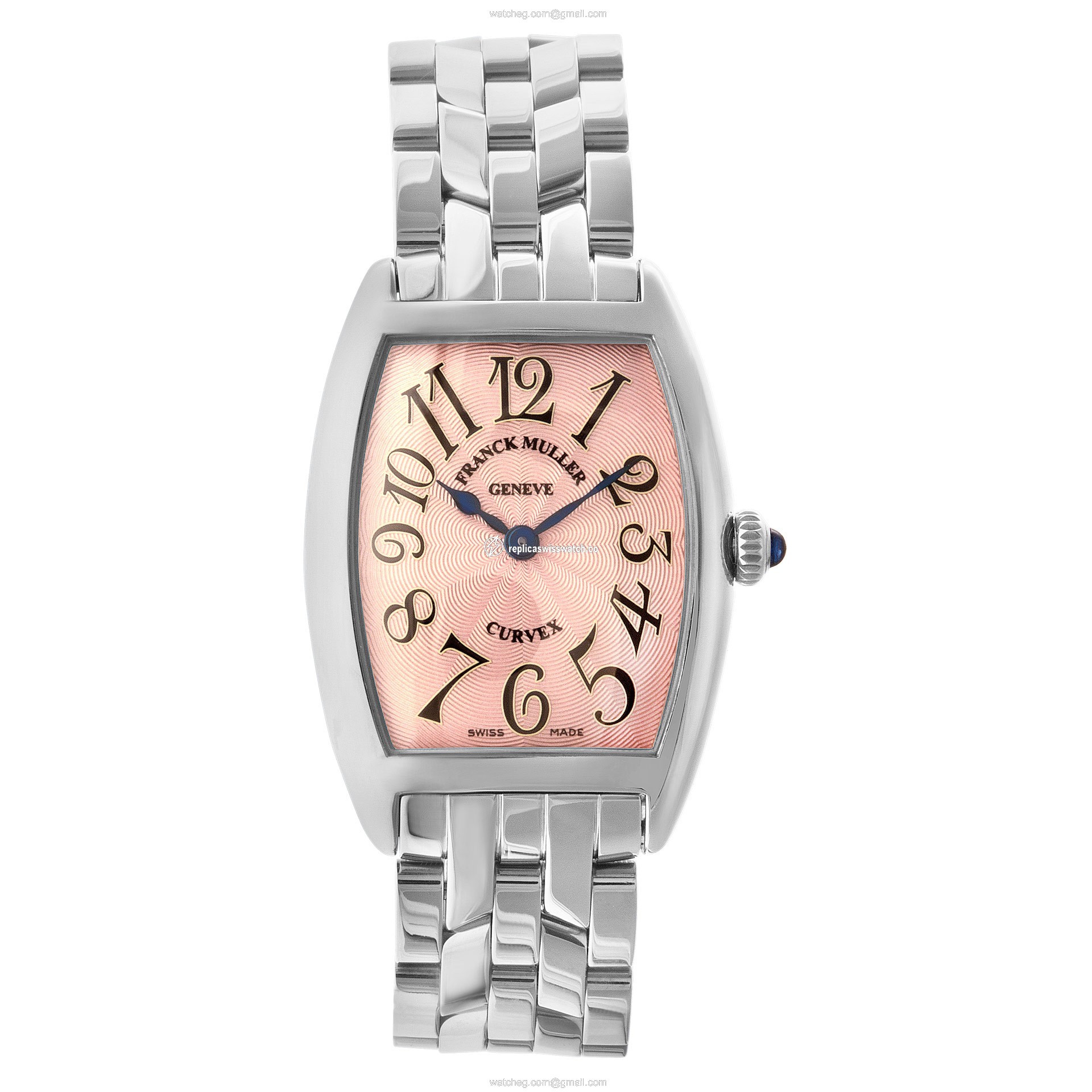 Franck Muller 1752 QZ Curvex Quartz Female Stainless Steel Watches Franck Muller 1752 QZ Curvex Quartz Female Stainless Steel Watches