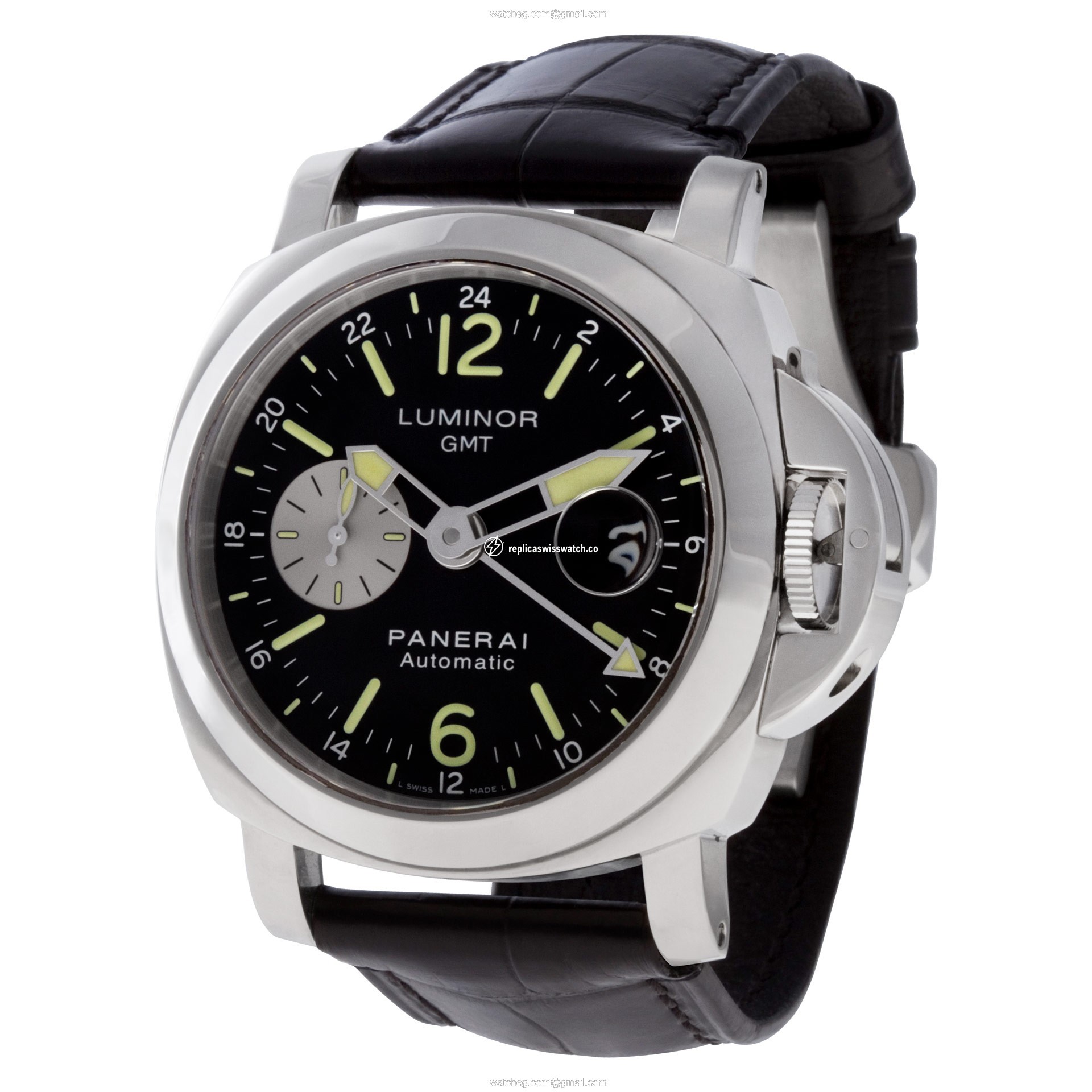 Panerai PAM 088 luminor GMT Automatic Male Stainless Steel Watches Panerai PAM 088 luminor GMT Automatic Male Stainless Steel Watches