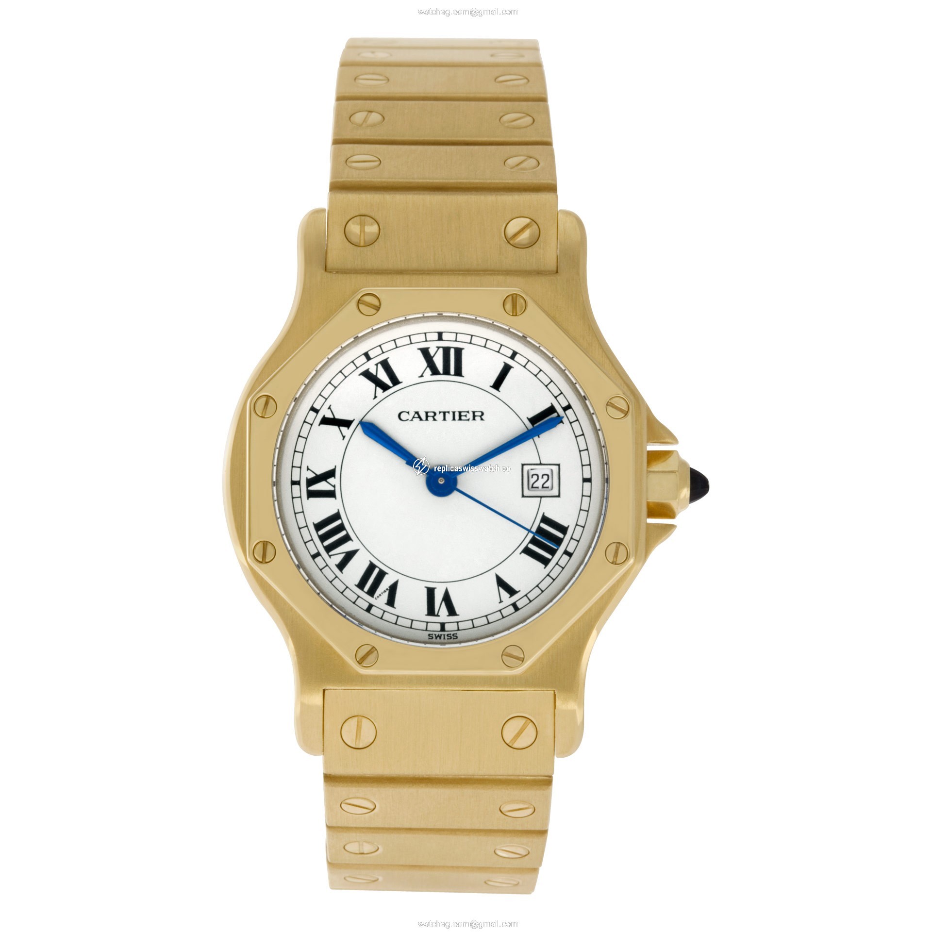 Cartier Cartier 1048 Santos Automatic Unisex 18k yellow gold Watches Cartier Cartier 1048 Santos Automatic Unisex 18k yellow gold Watches