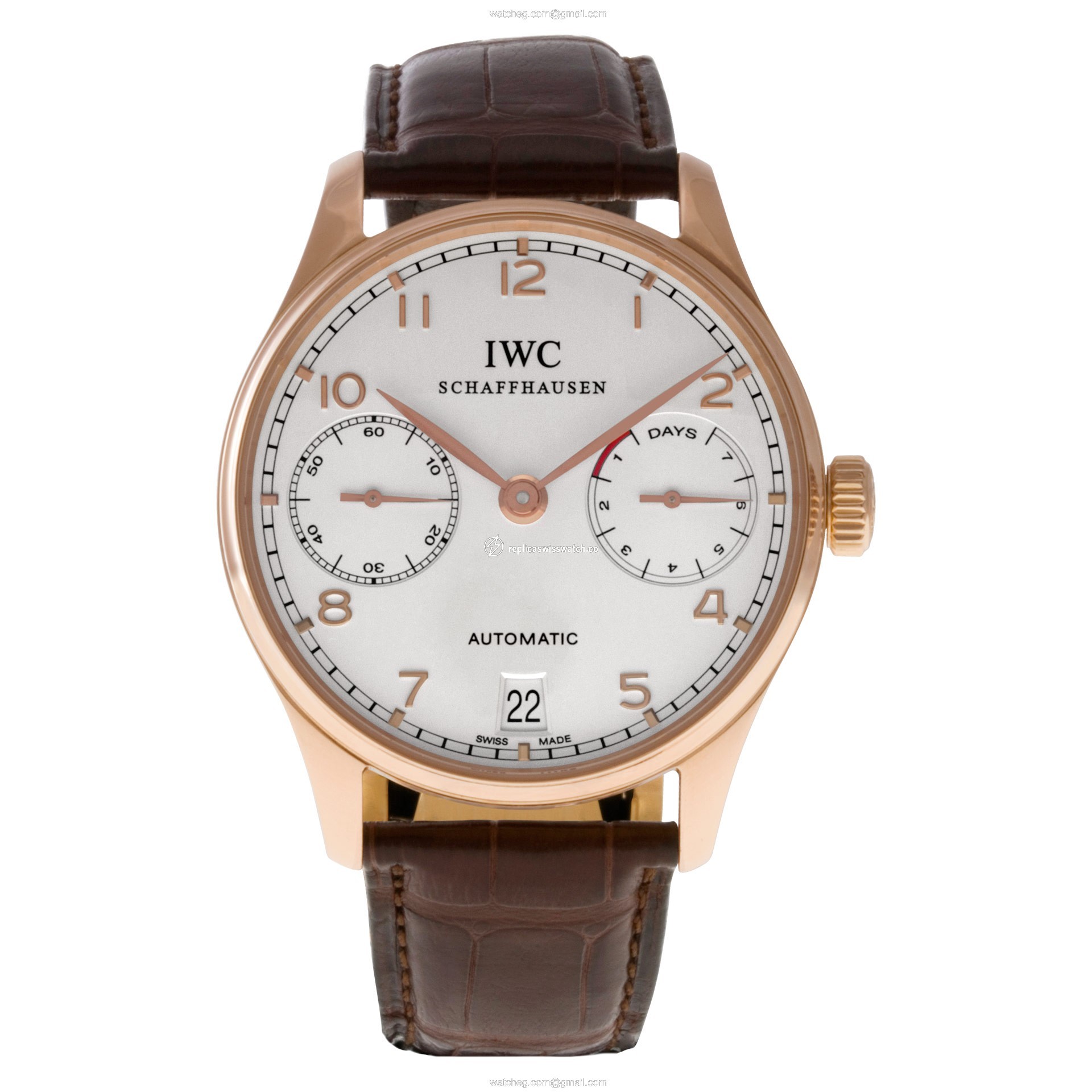 IWC IW500113 Portuguese Automatic Male 18k rose gold Watches IWC IW500113 Portuguese Automatic Male 18k rose gold Watches